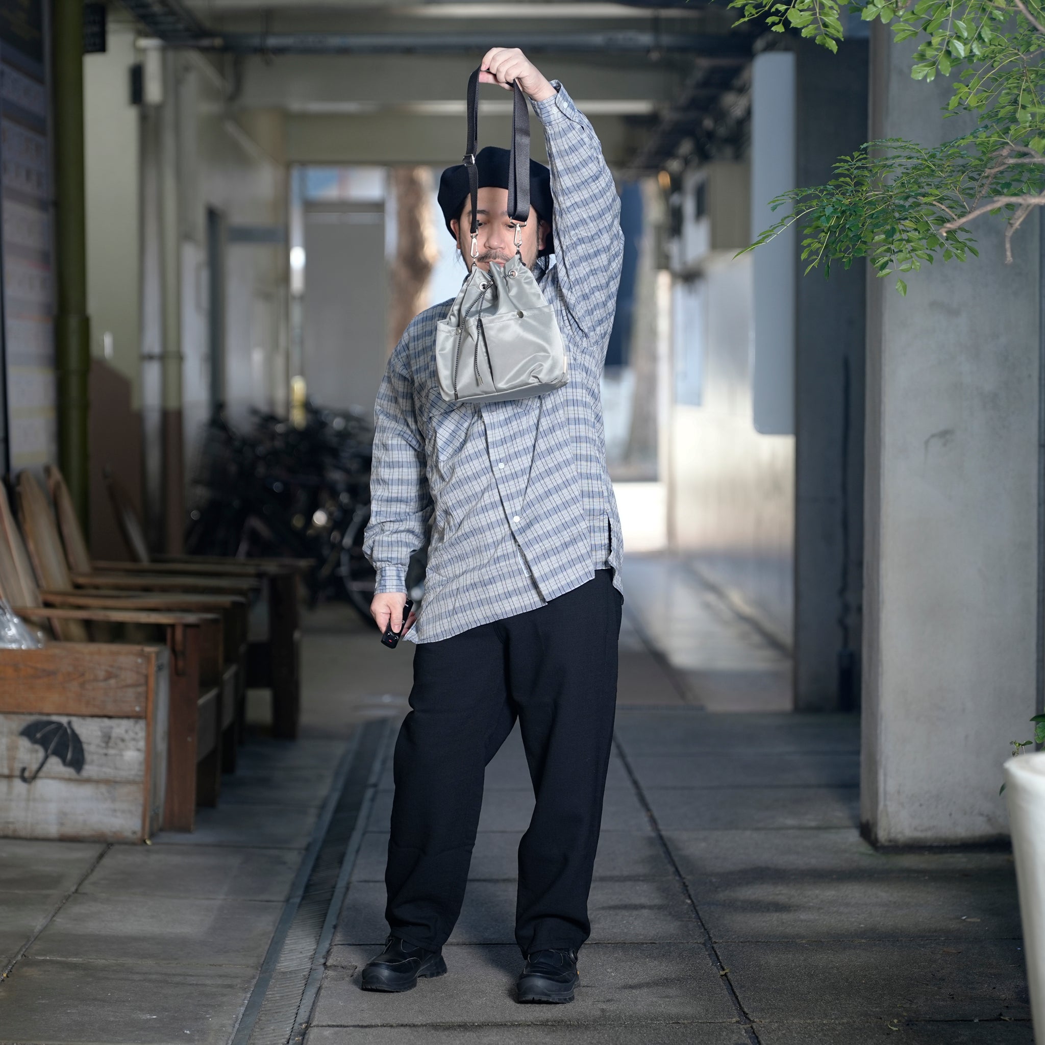 FB011(M)_S .Gray | Color:S .Gray【FULAT_フラット】