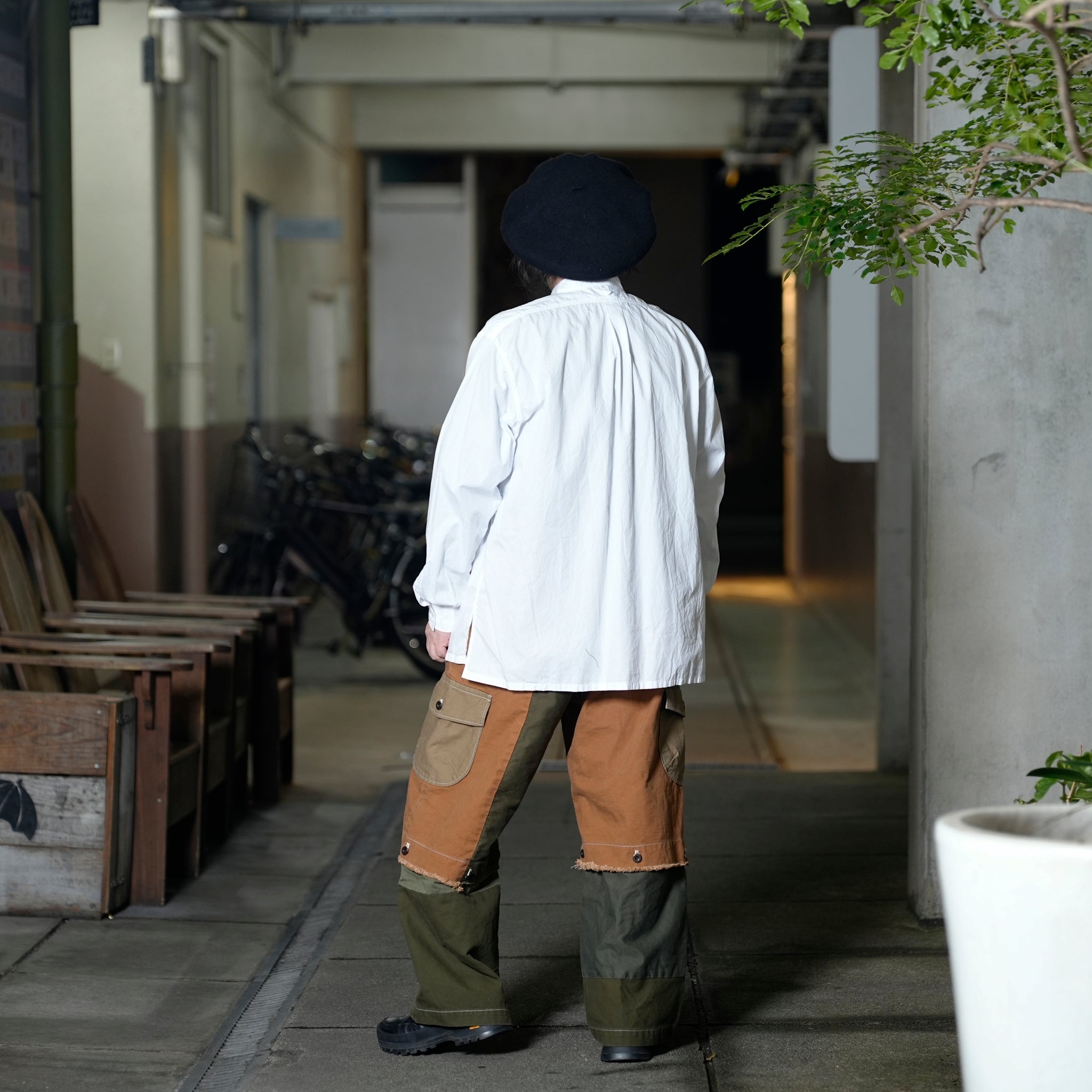 FPO-02_WHITE | FAKE PULLOVER SHIRT-BROAD | Color:White【CATTA_カッタ】