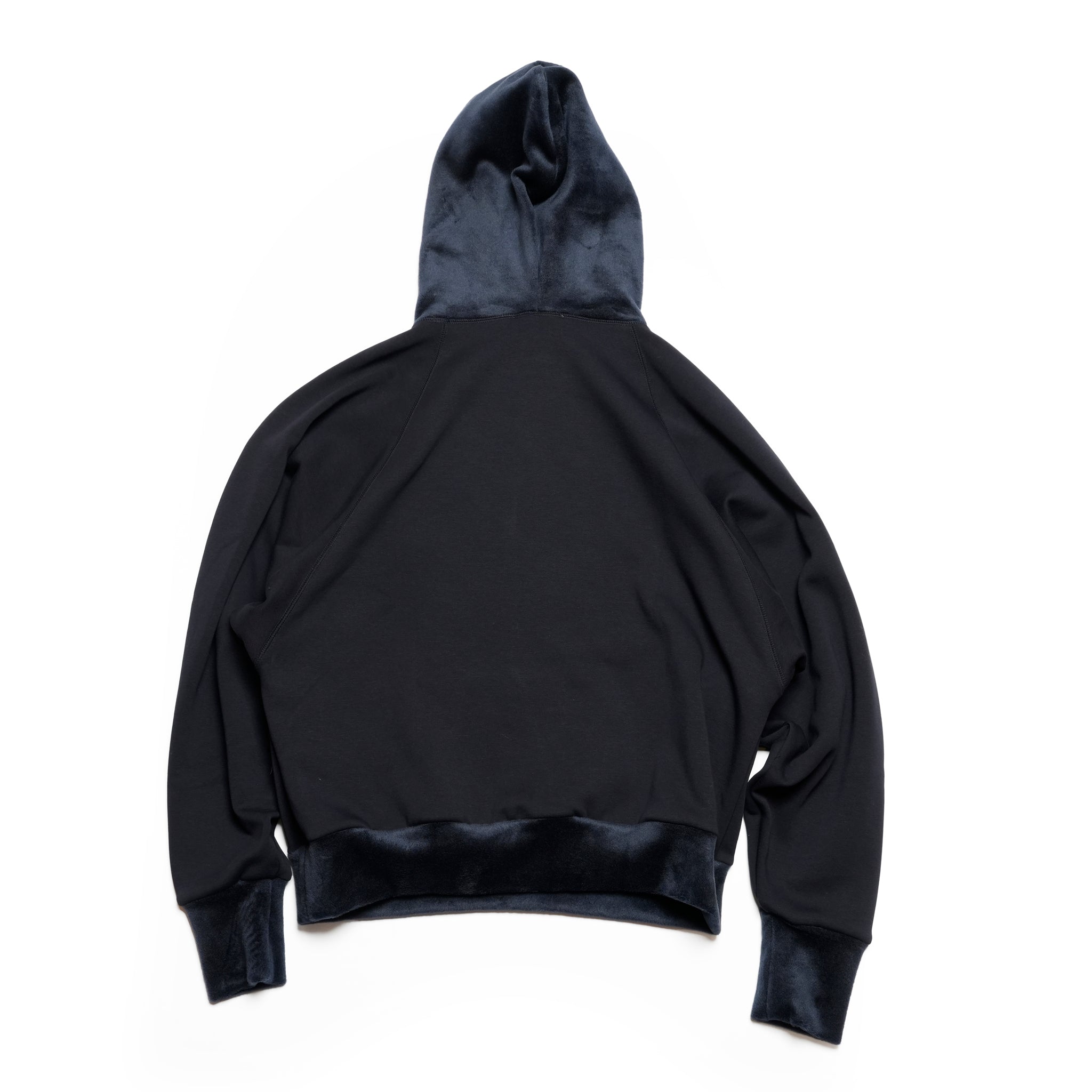 RAGLAN ZIP HOODIE | Color_Navy/Gray | No_252-445【CaRouseLamBRa_ケラウズランブラ】