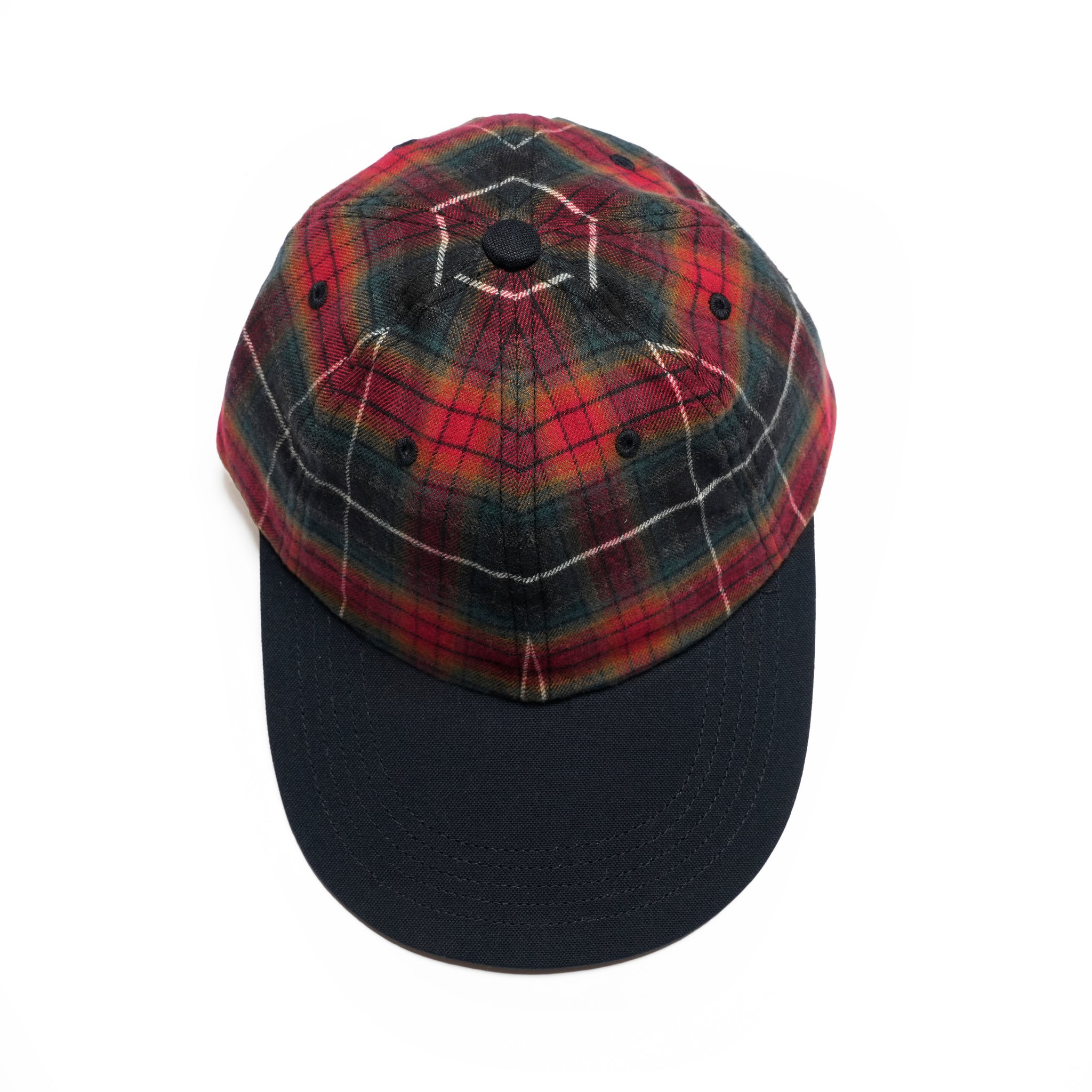 6 panel long brim cap – Red(C) | stf-001-red(c)_red(c) | SHARE THE FANTASY