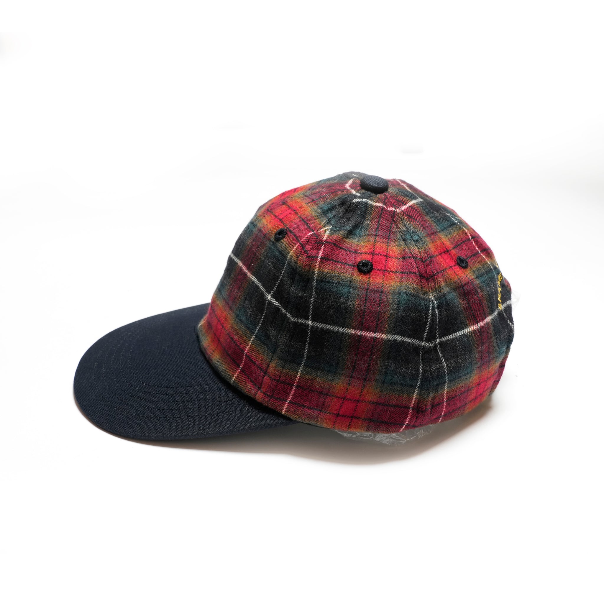 6 panel long brim cap – Red(C) | stf-001-red(c)_red(c) | SHARE THE FANTASY