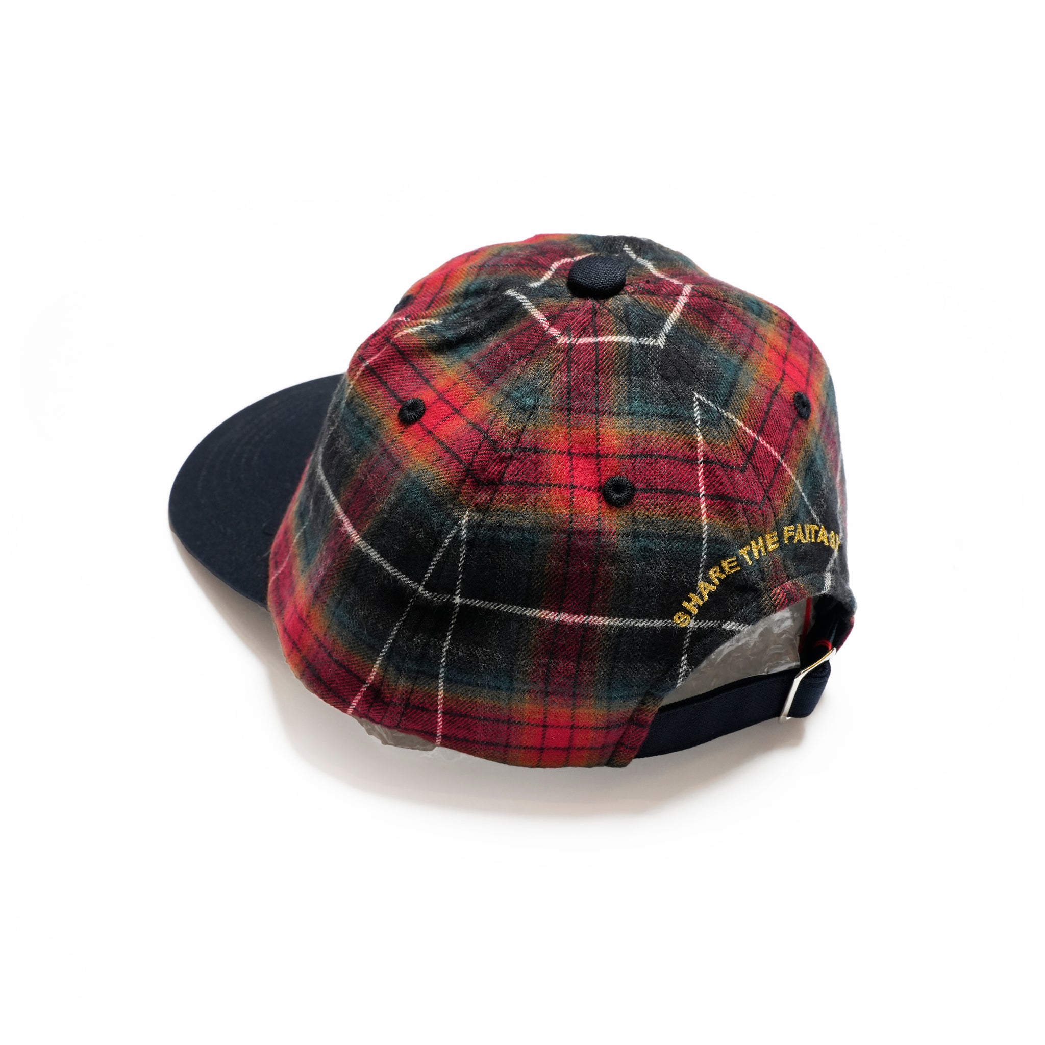 6 panel long brim cap – Red(C) | stf-001-red(c)_red(c) | SHARE THE FANTASY