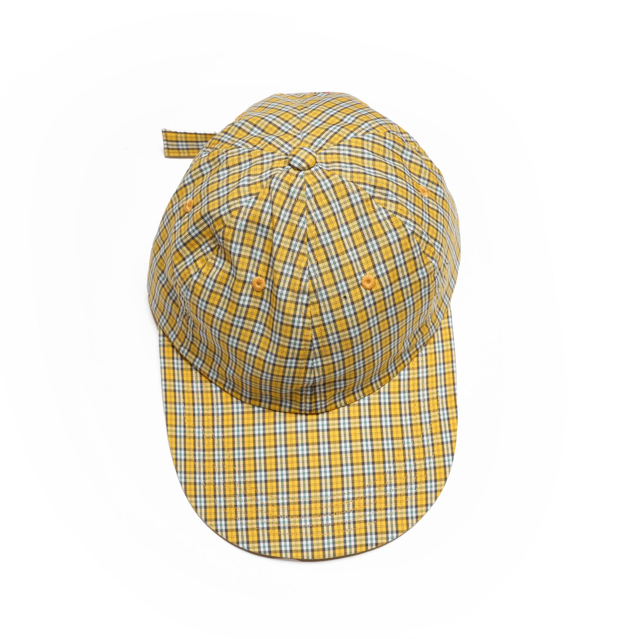 6 panel long brim cap – Yellow(c) | stf-001-yellow(c) | SHARE THE FANTASY