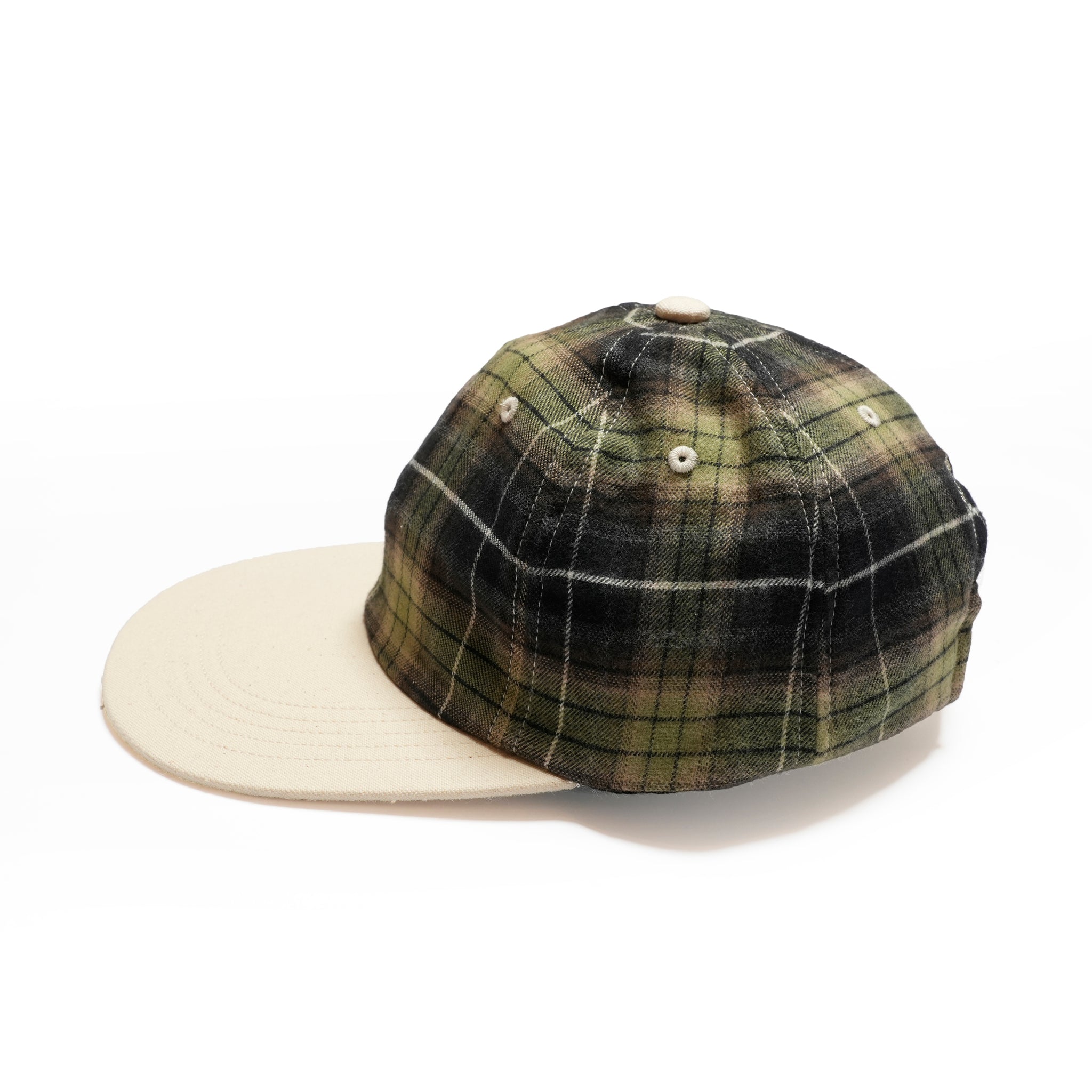 6 panel long brim cap – Green(C) | stf-001-green(c) | SHARE THE FANTASY