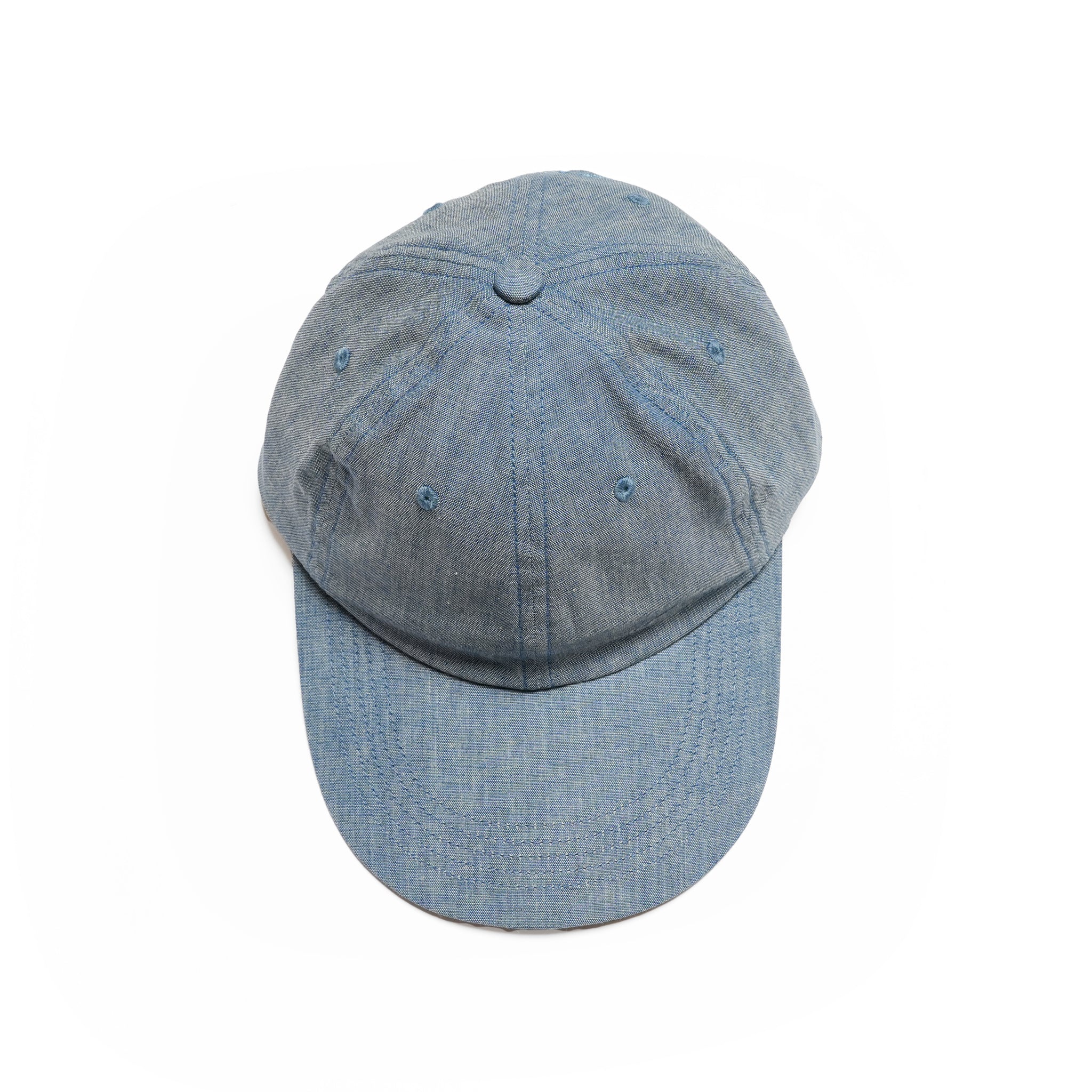 6 panel long brim cap – Indigo(P) | stf-001-indigo(p) | SHARE THE FANTASY