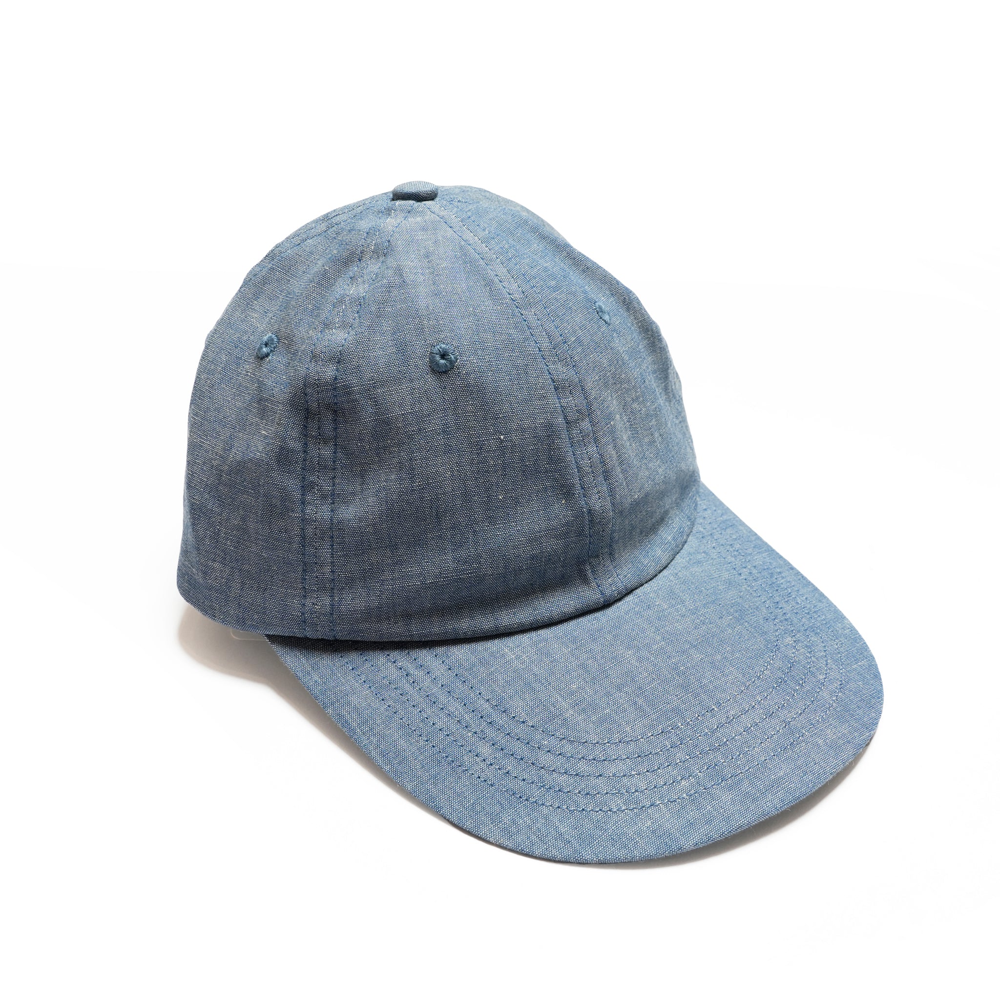 6 panel long brim cap | Color_Indigo(P) | No_stf-001-indigo(p)【SHARE THE FANTASY_シェアザファンタジー】