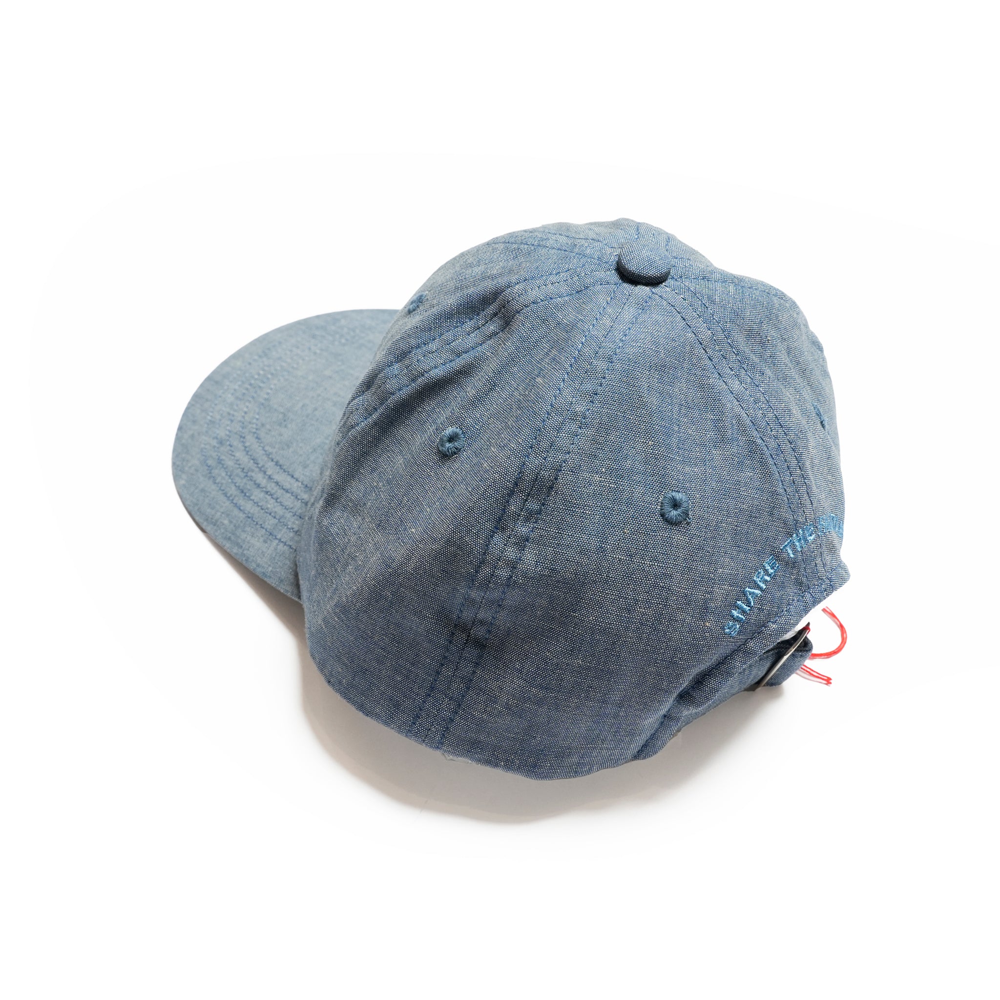 6 panel long brim cap – Indigo(P) | stf-001-indigo(p) | SHARE THE FANTASY