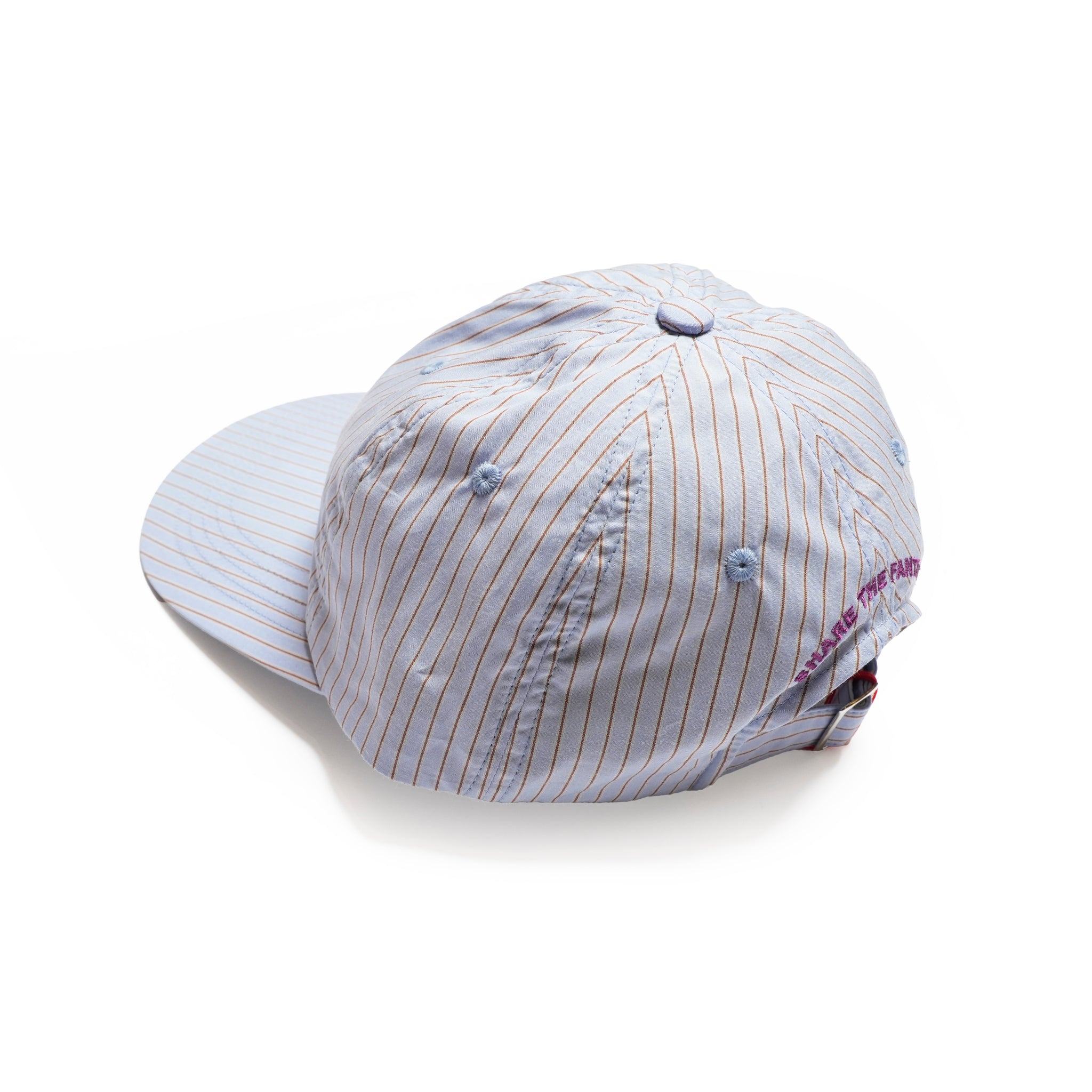 6 panel long brim cap | Color_Sax×Brown(S) | No_stf-001-sax×brown(s)【SHARE THE FANTASY_シェアザファンタジー】