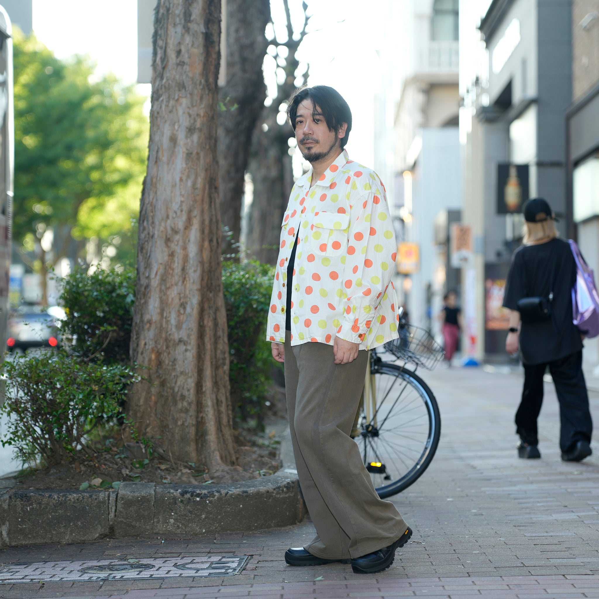 Curvy sweat pants | Color_Rats | No_pla25awp05-1_rats【PLATEAU STUDIO_プラトー スタジオ】