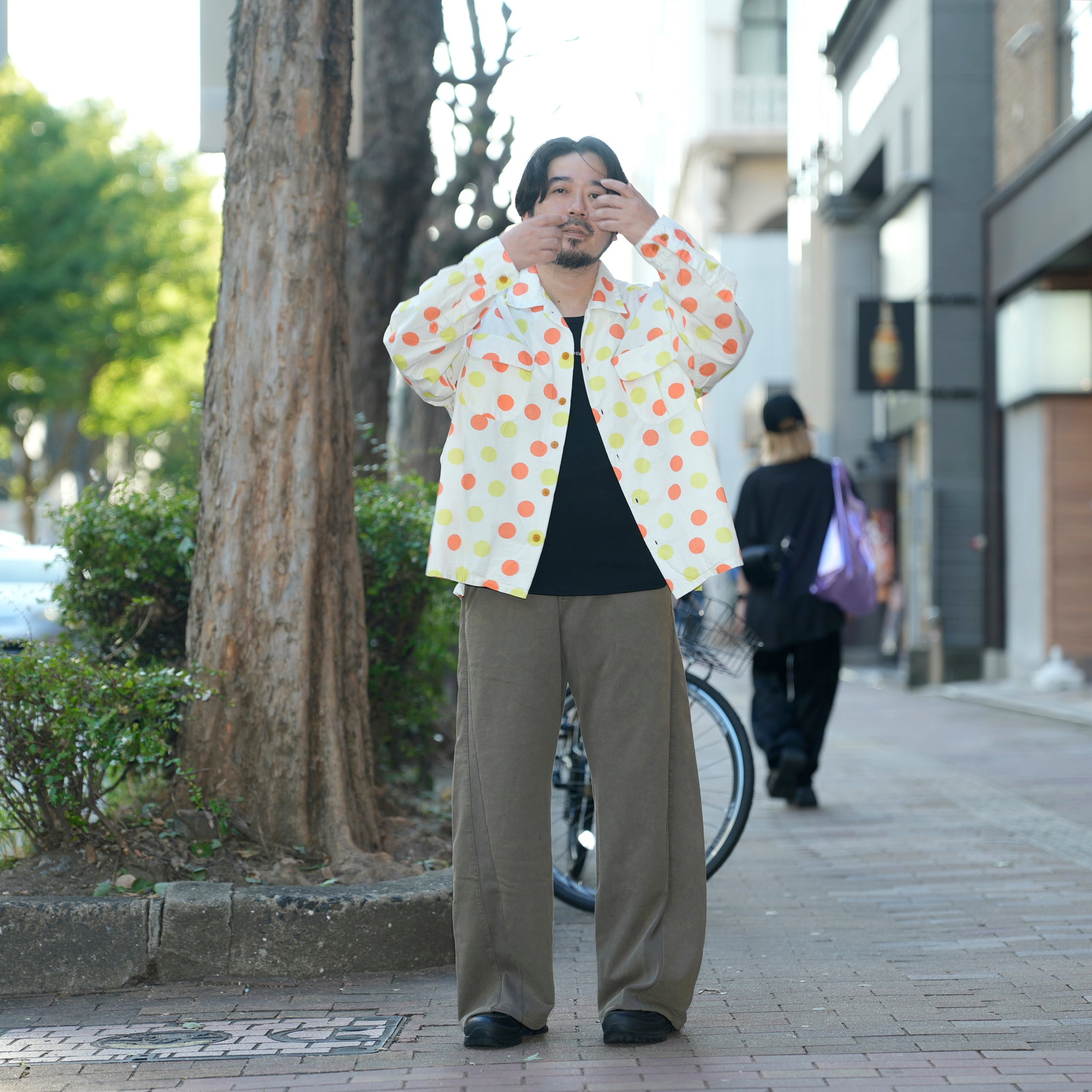 Curvy sweat pants | Color_Rats | No_pla25awp05-1_rats【PLATEAU STUDIO_プラトー スタジオ】