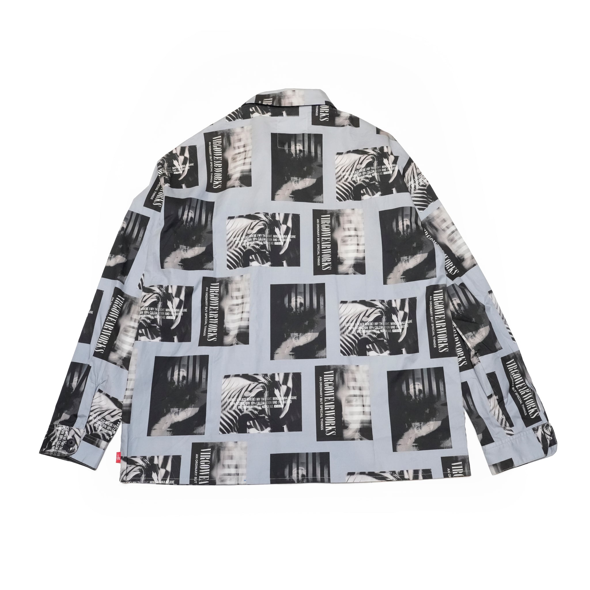 VG-SH-266_Gray | Photogenic shirts | Color:Gray【VIRGOwearworks_ヴァルゴウェアワークス】【archive】