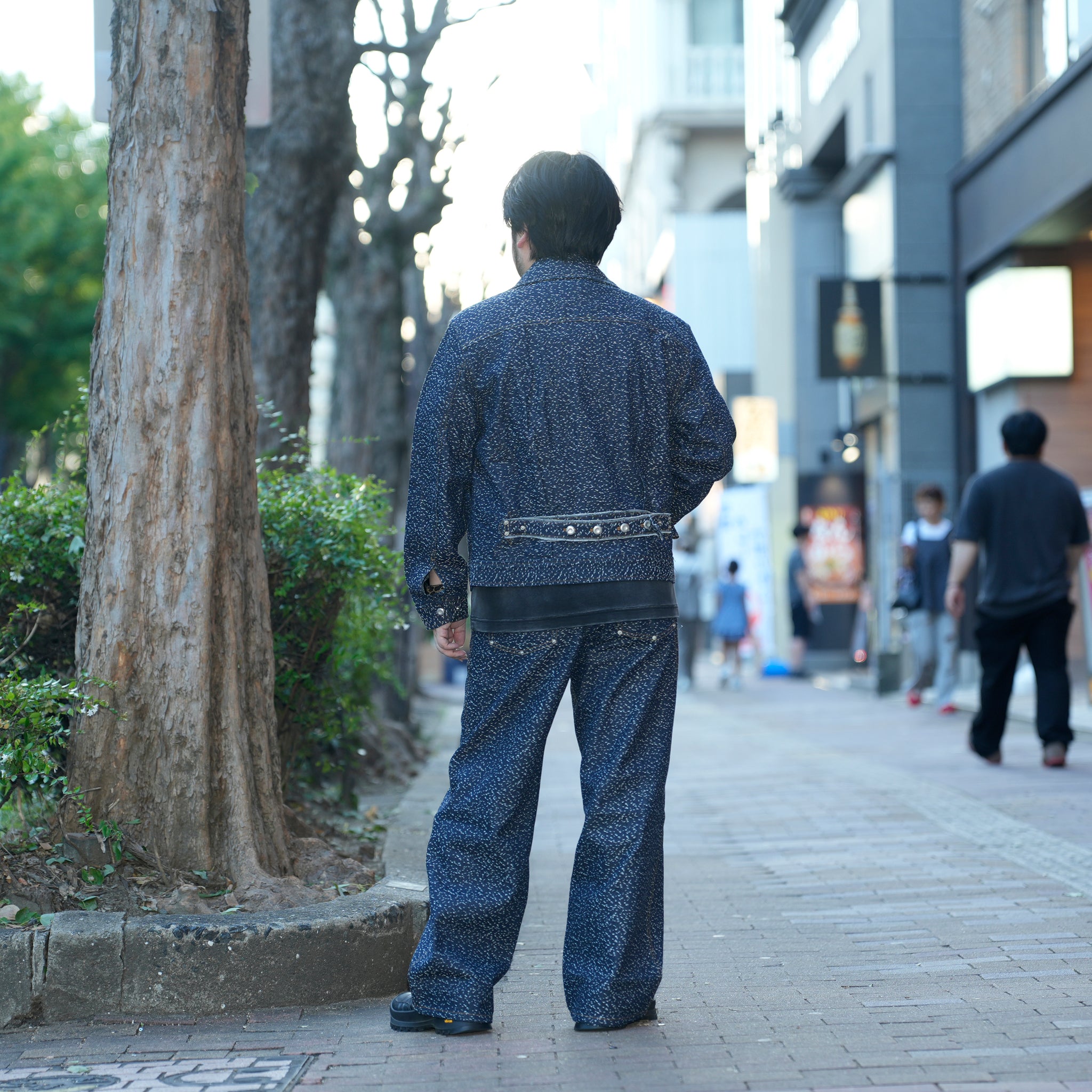Dot denim jacket | Color_Denim | No_pla25awj08-1_denim【PLATEAU STUDIO_プラトー スタジオ】