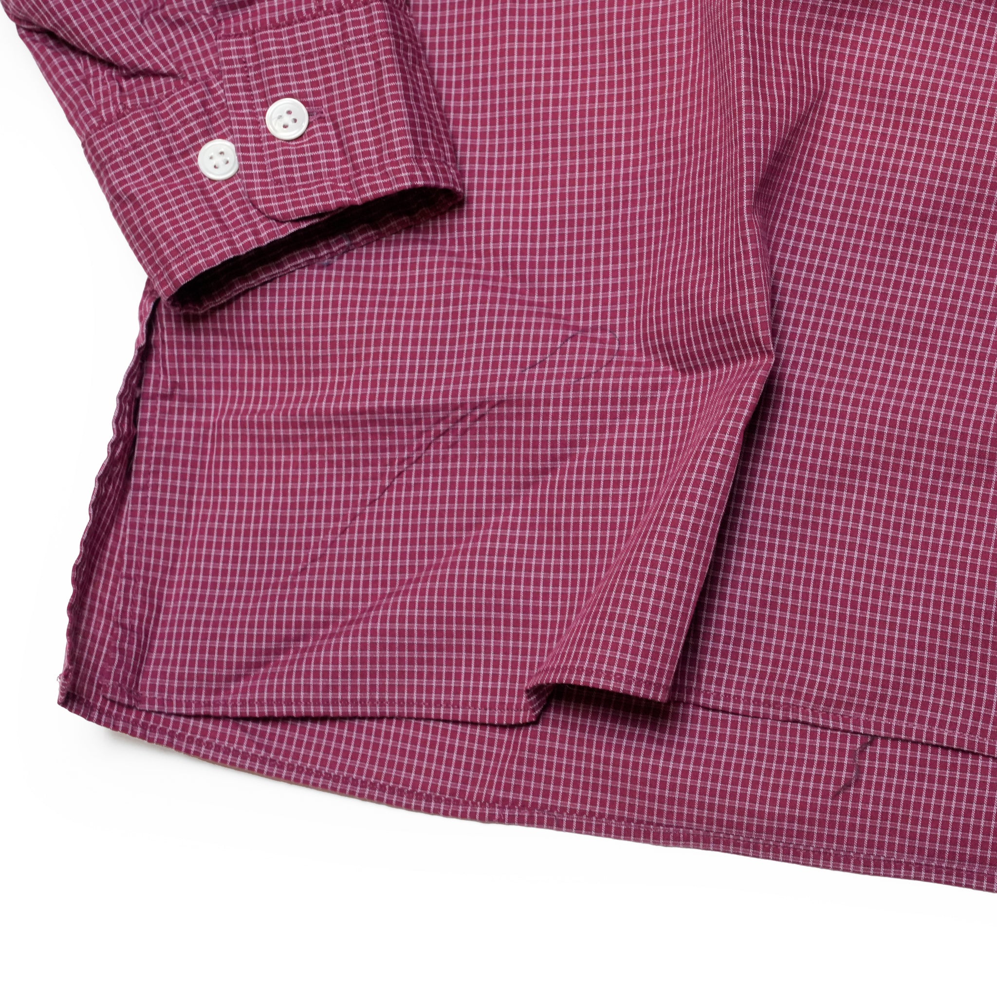 CAMP COLLAR SHIRT *RUBY CHECK | Petite Regular/Regular/Tall | HOMESICK MIX SERIES【CITYLIGHTS PRODUCTS_シティライツプロダクツ】【archive】