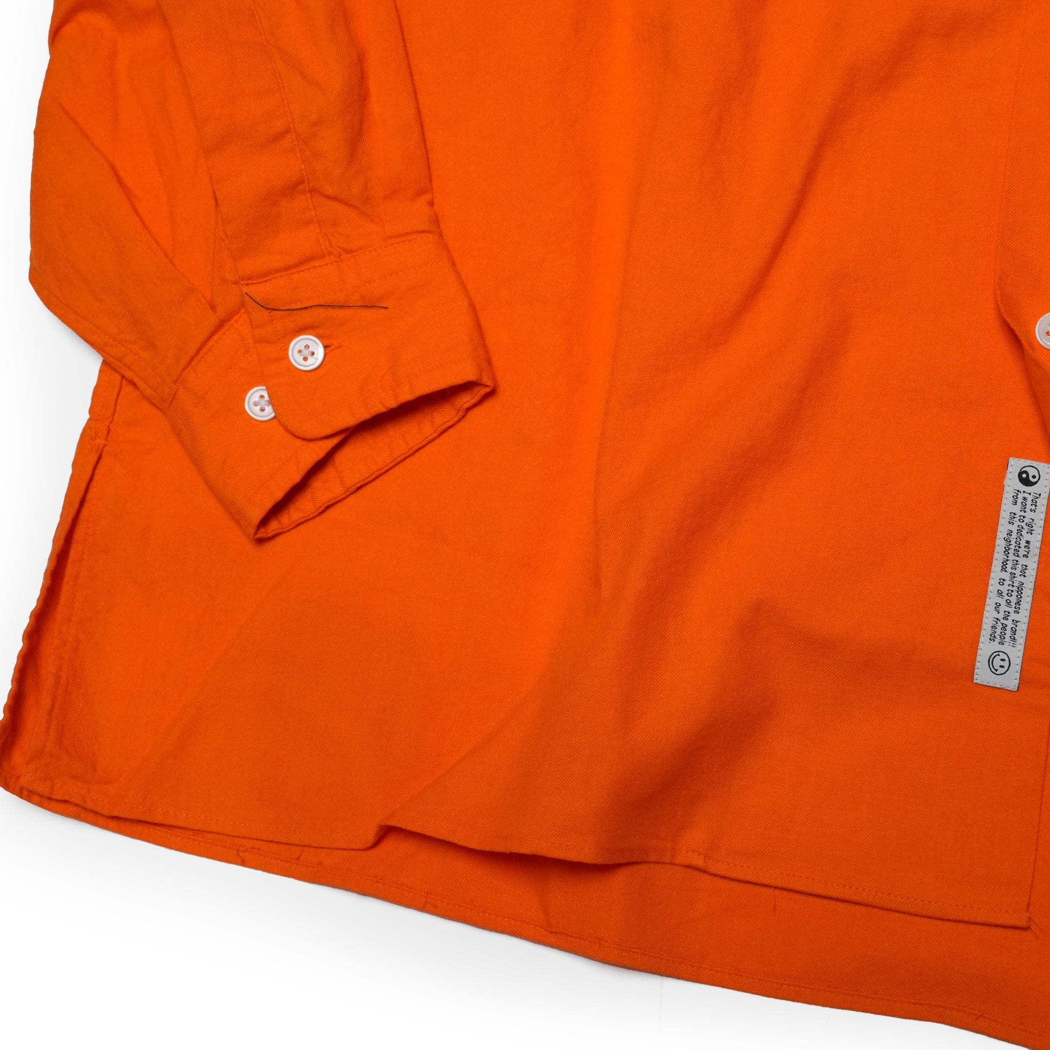 CAMP COLLAR SHIRT *TANGERINE | Petite Regular/Regular/Tall | HOMESICK MIX SERIES【CITYLIGHTS PRODUCTS_シティライツプロダクツ】【archive】