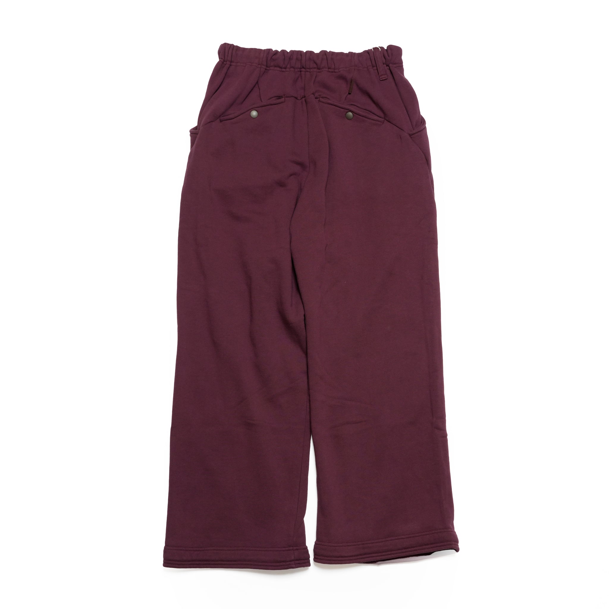 DRAPING SWEAT PANTS | Color_02-Burgundy | No_p0773305_02-burgundy【NASNGWAM_ナスングワム】