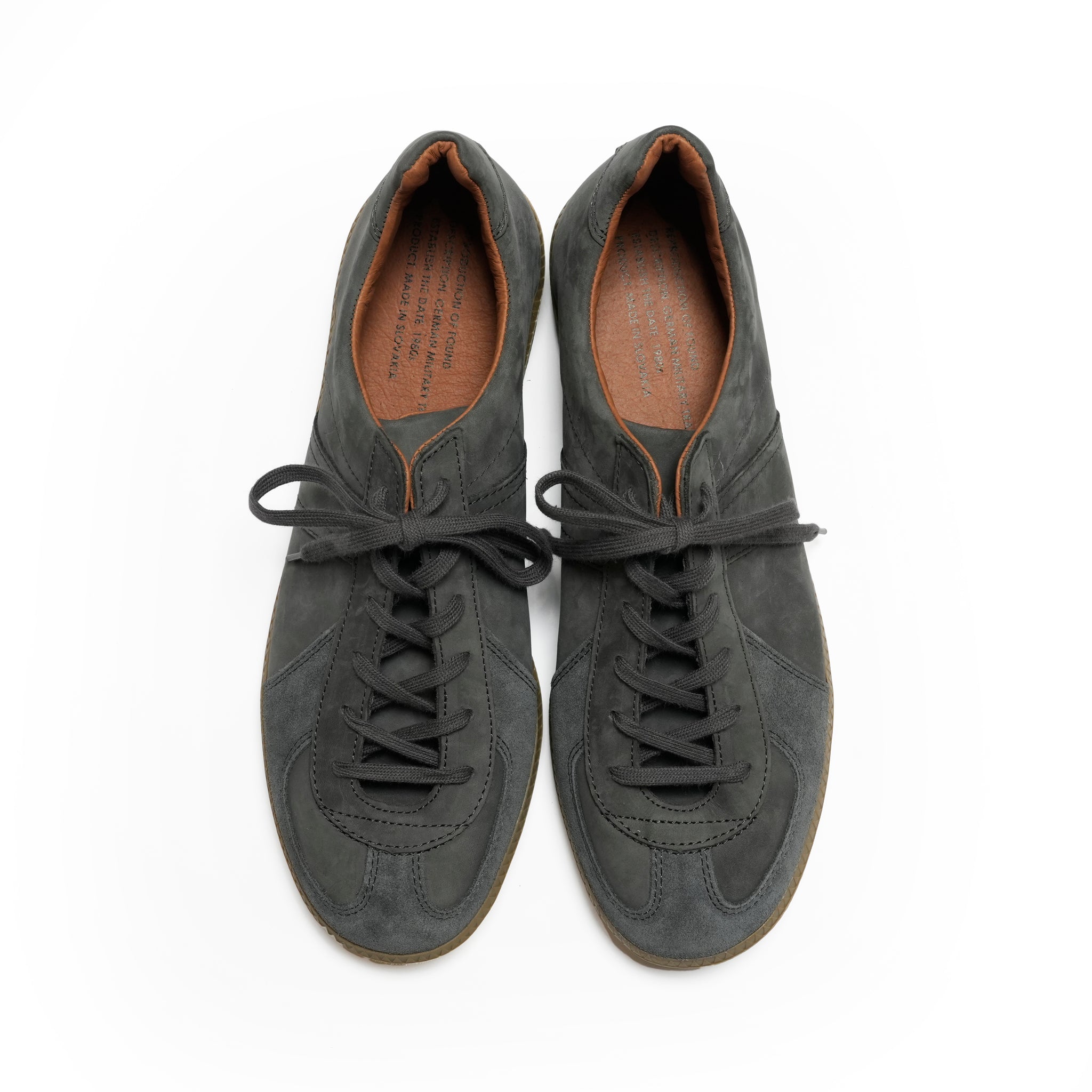 GERMAN MILITARY TRAINER | Color_Gray Nubuck | No_1700nl_gray nubuck【REPRODUCTION OF FOUND_リプロダクションオブファウンド】