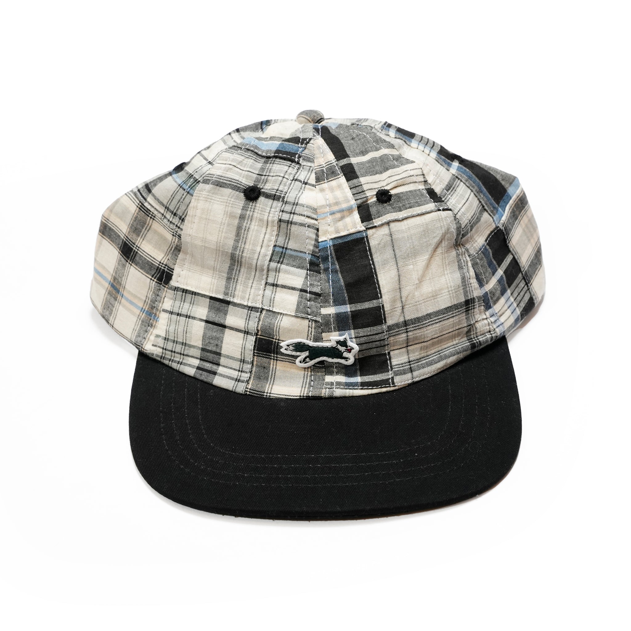 pn25s009_White | 90s patch work BB cap | Color:White【PENNYS_ぺニーズ】