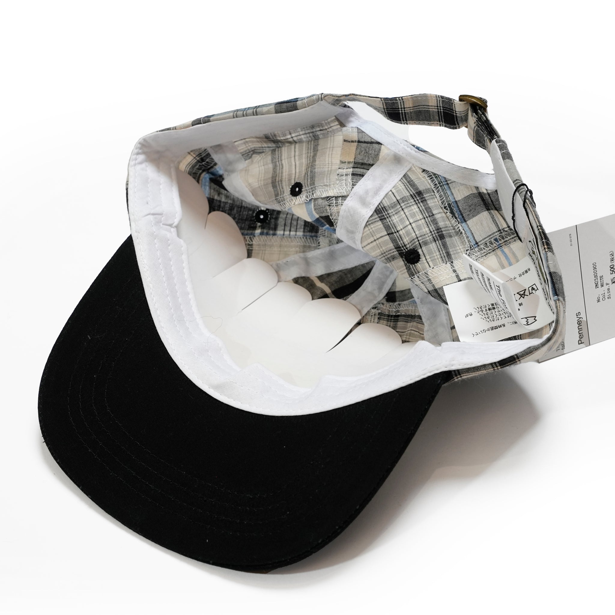 pn25s009_White | 90s patch work BB cap | Color:White【PENNYS_ぺニーズ】