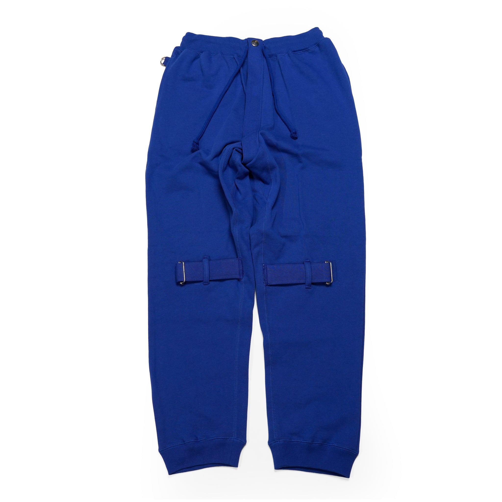 25-1-PT01_Blue | BONDAGE SWEAT BOTTOMS | Color:Blue【ORIGINAL JOHN_オリジナルジョン】