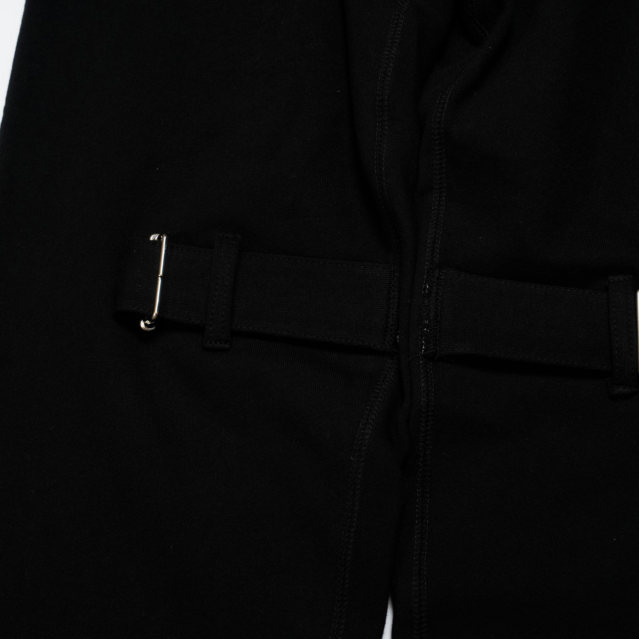 25-1-PT01_Black | BONDAGE SWEAT BOTTOMS | Color:Black【ORIGINAL JOHN_オリジナルジョン】