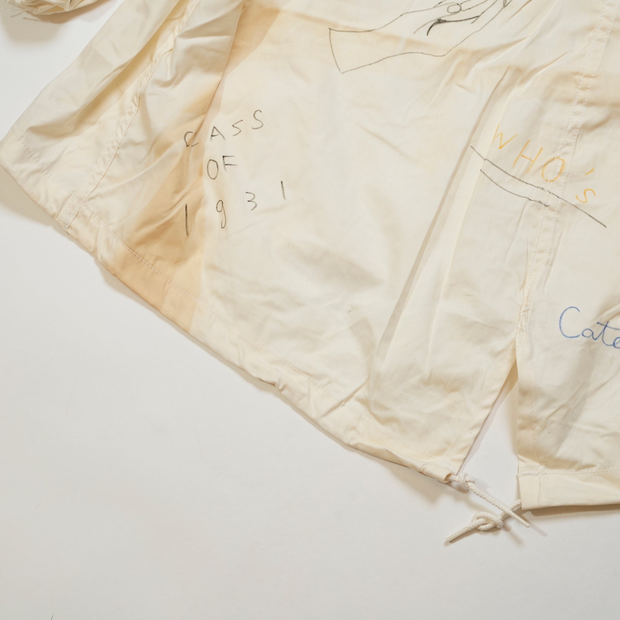 tl25s005_White | memorial snow parker | Color:White【THRIFTY LOOK_スリフティールック】