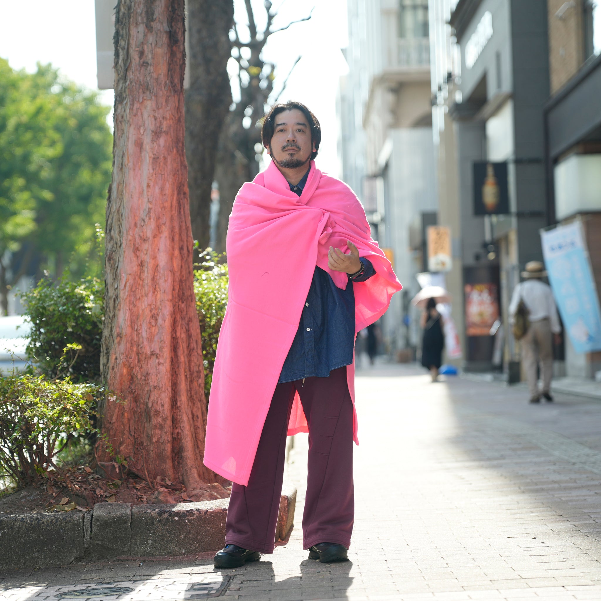 Core Fleece Sweatshirt Blanket | Color_Athletic Heather | No_po-01_athletic heather【Port & Company】