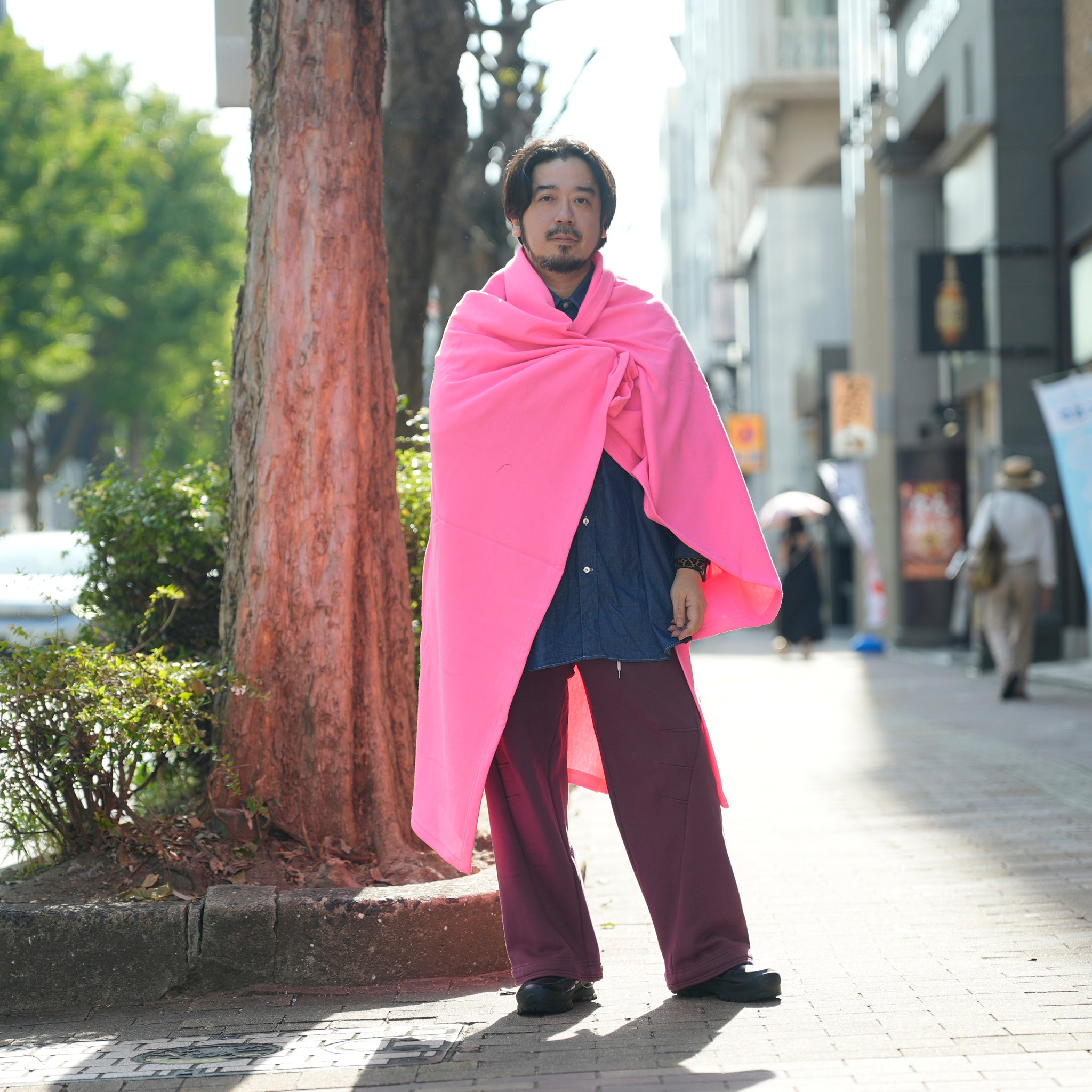 Core Fleece Sweatshirt Blanket | Color_Athletic Heather | No_po-01_athletic heather【Port & Company】