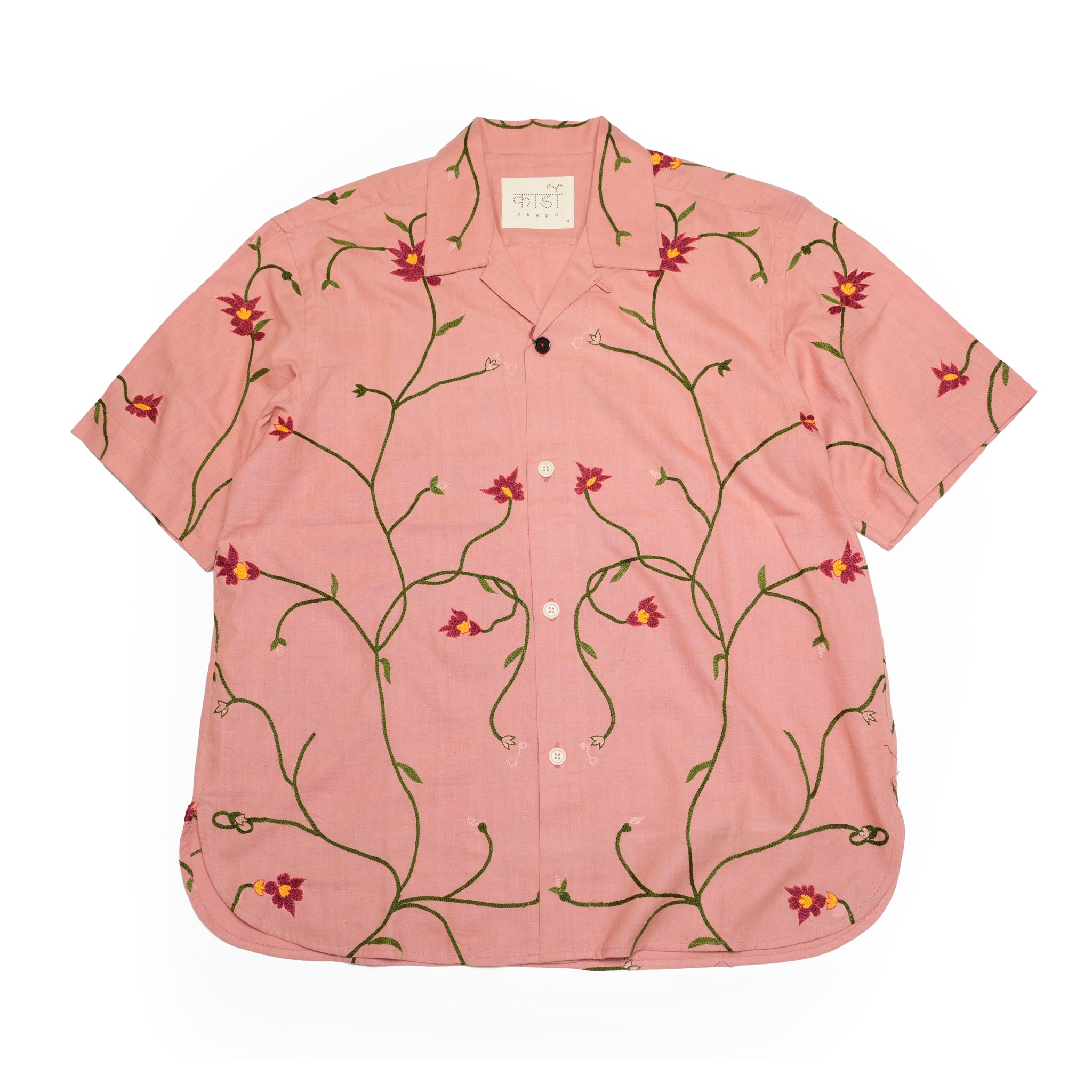 RONEN_Embroidery Emb19 Coral | | Color:Embroidery Emb19 Coral【KARDO_カルド】【archive】