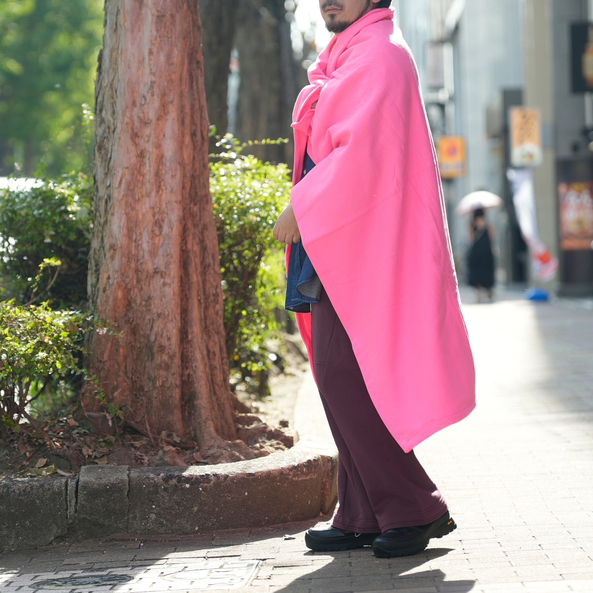 Core Fleece Sweatshirt Blanket | Color_Athletic Heather | No_po-01_athletic heather【Port & Company】