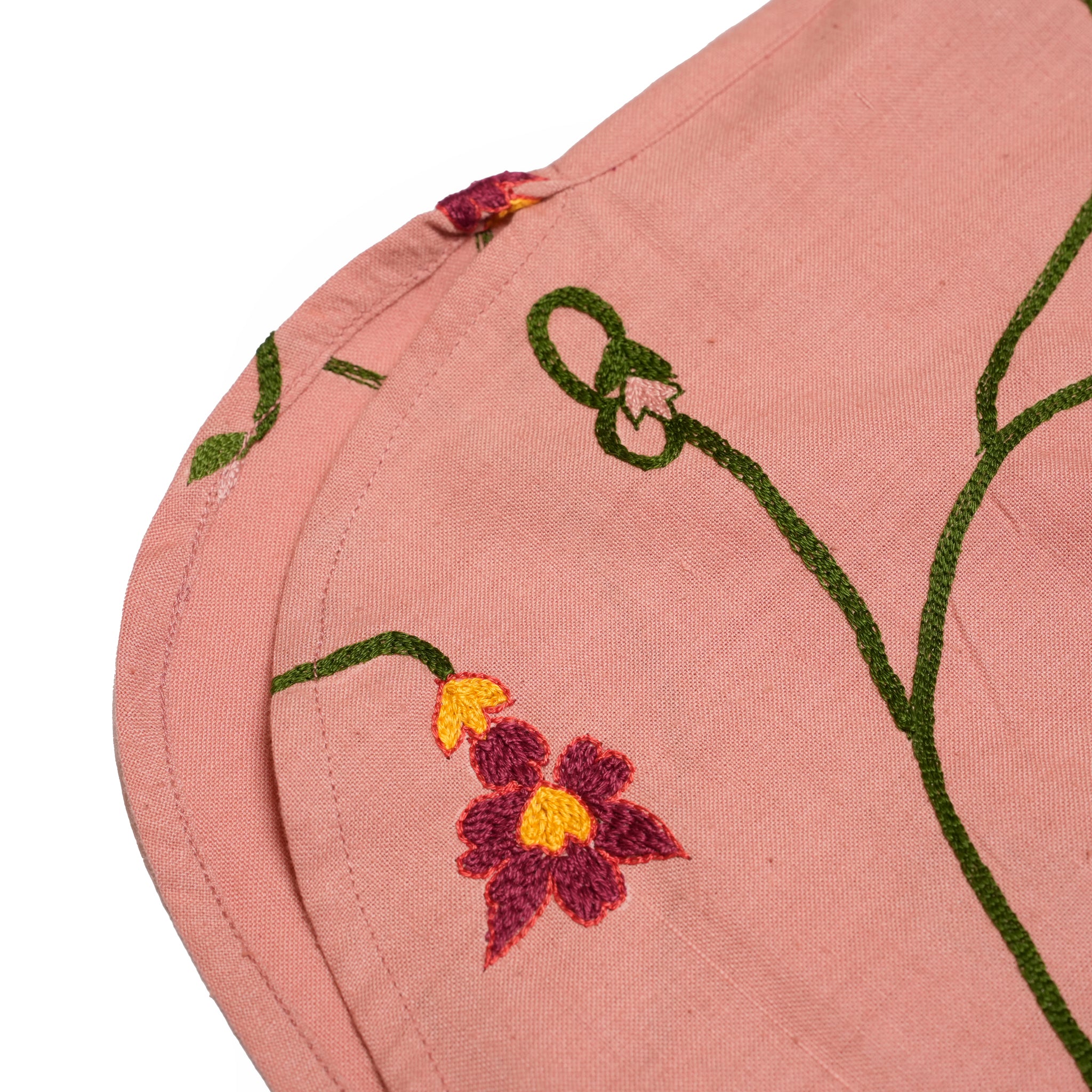 RONEN_Embroidery Emb19 Coral | | Color:Embroidery Emb19 Coral【KARDO_カルド】
