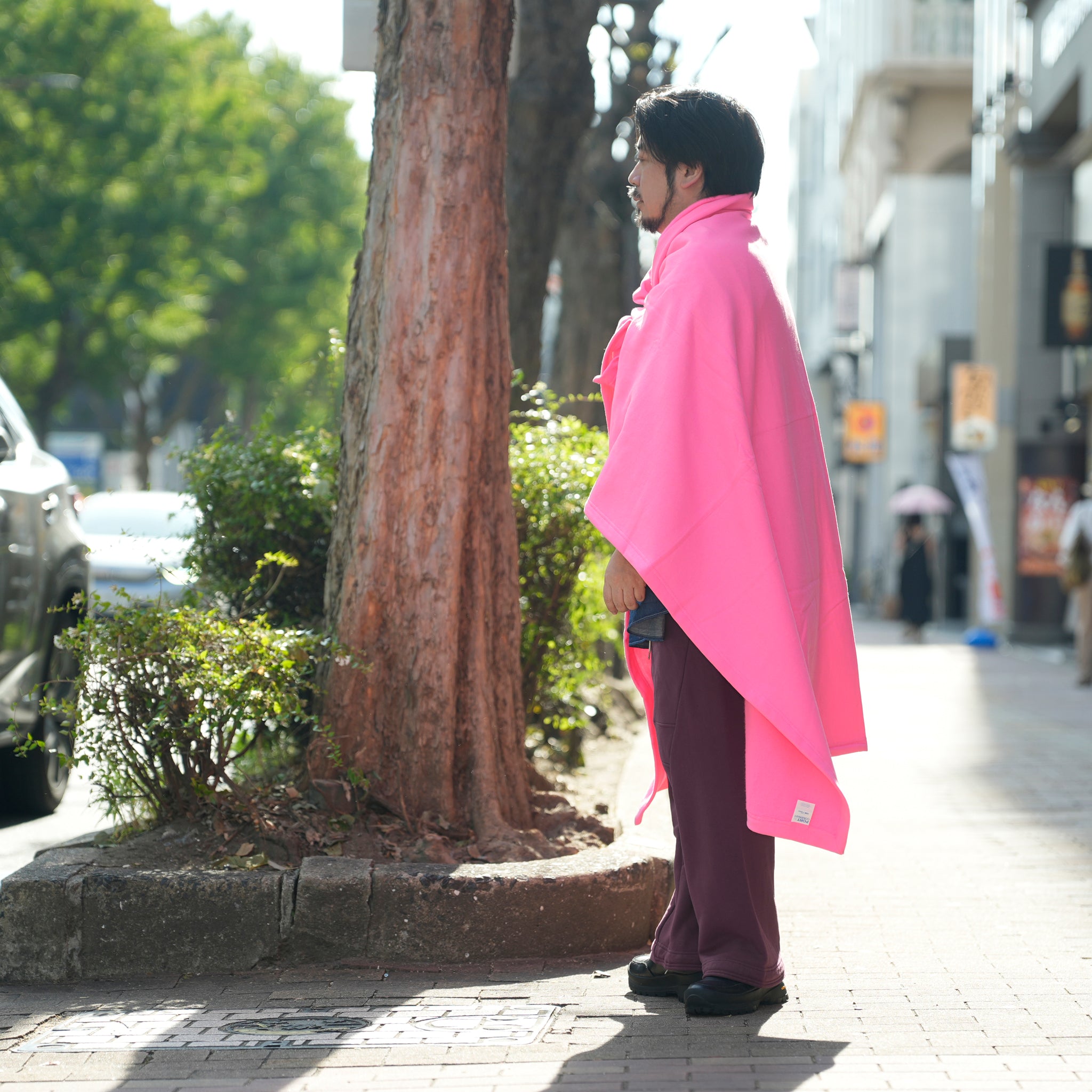 Core Fleece Sweatshirt Blanket | Color_Athletic Heather | No_po-01_athletic heather【Port & Company】