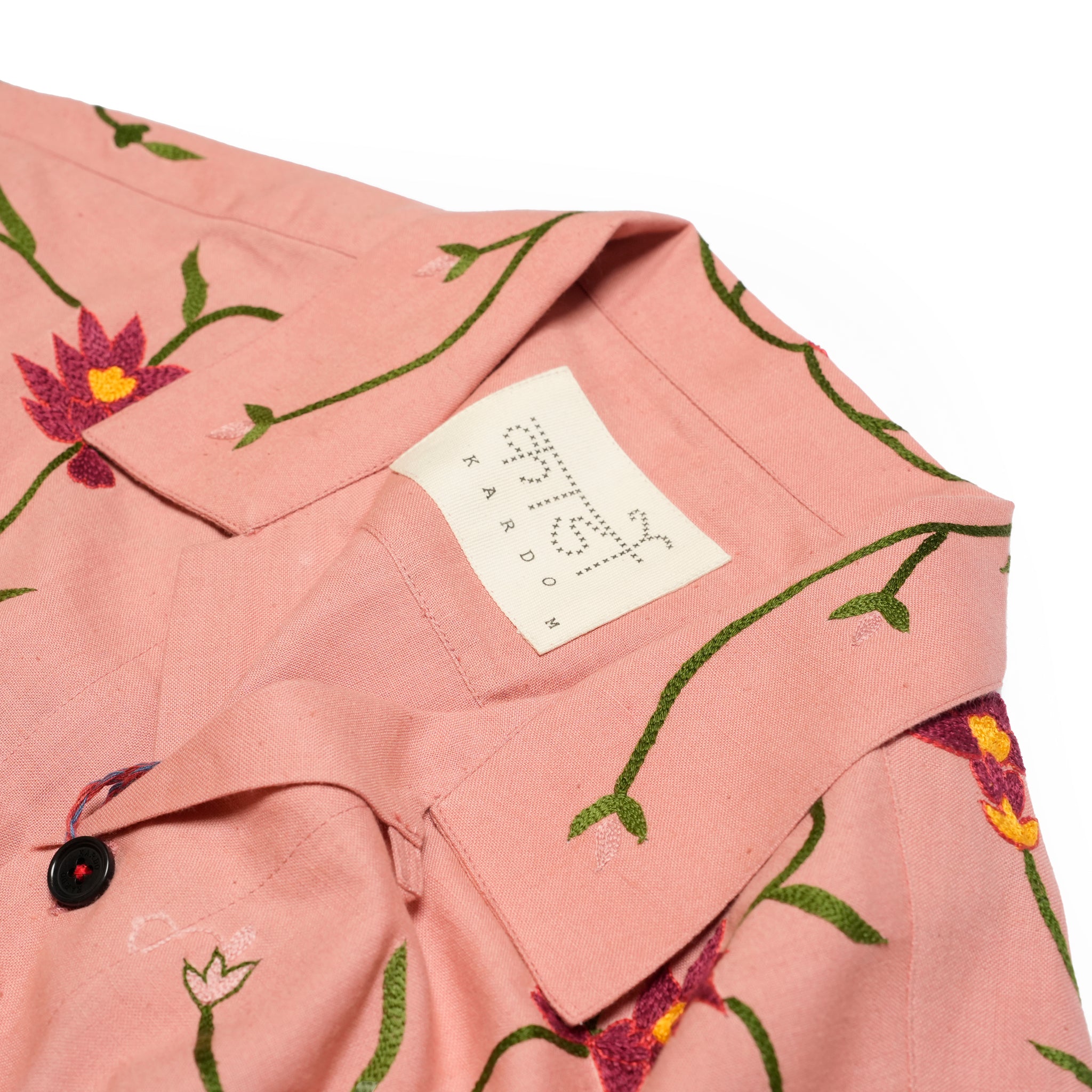 RONEN_Embroidery Emb19 Coral | | Color:Embroidery Emb19 Coral【KARDO_カルド】【archive】