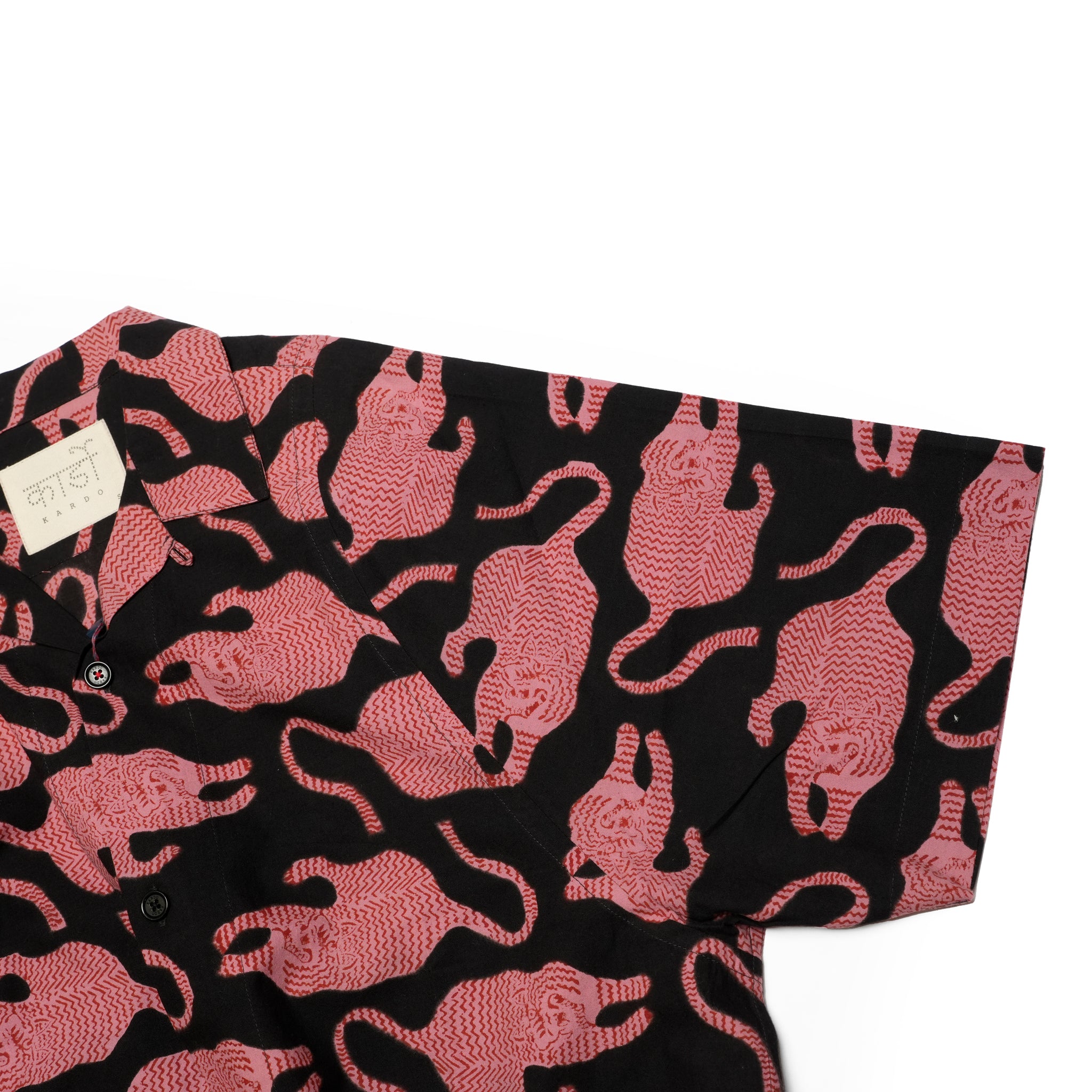 YUSUKE_Block Print Bp69 Coral | | Color:Block Print Bp69 Coral【KARDO_カルド】【archive】