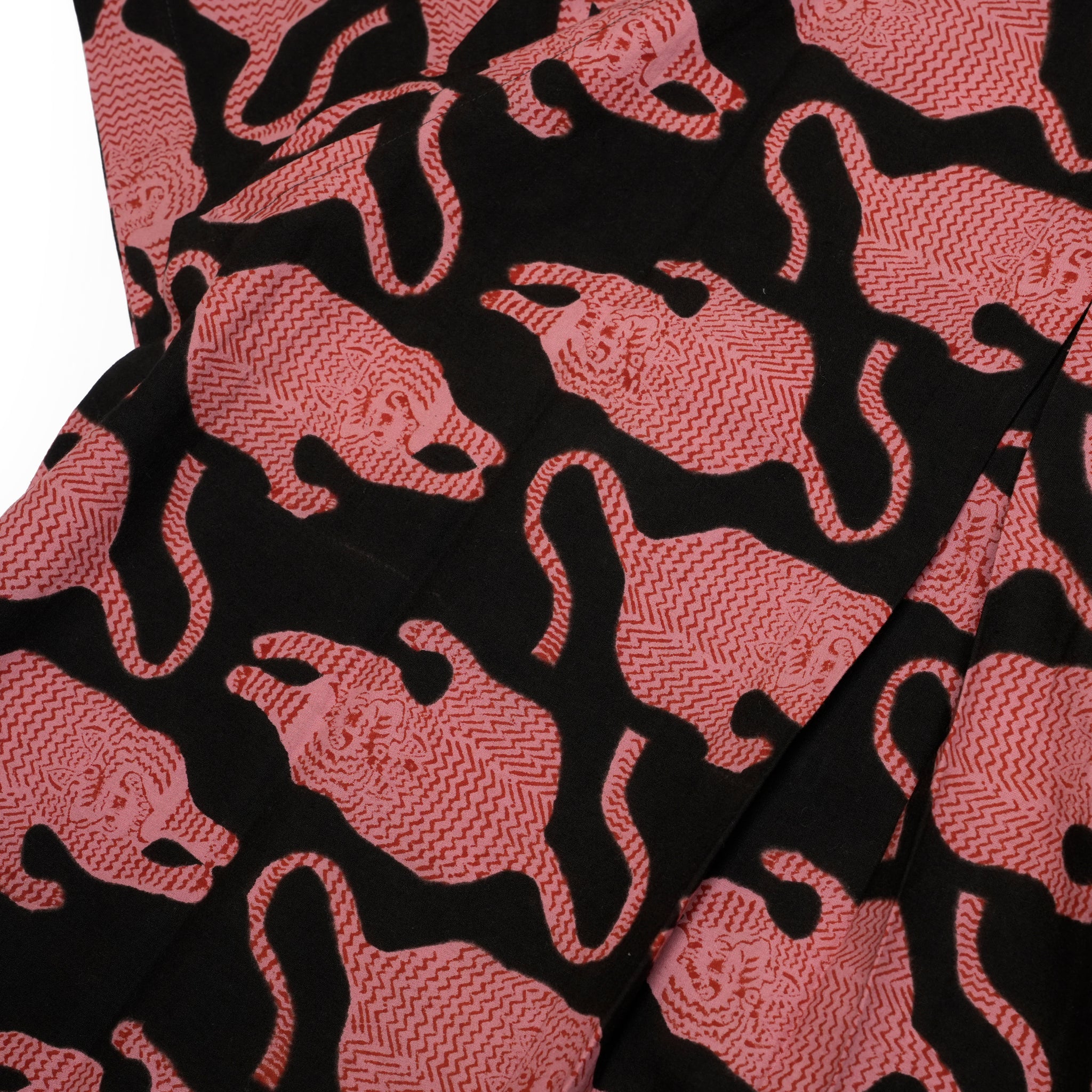 YUSUKE_Block Print Bp69 Coral | | Color:Block Print Bp69 Coral【KARDO_カルド】【archive】