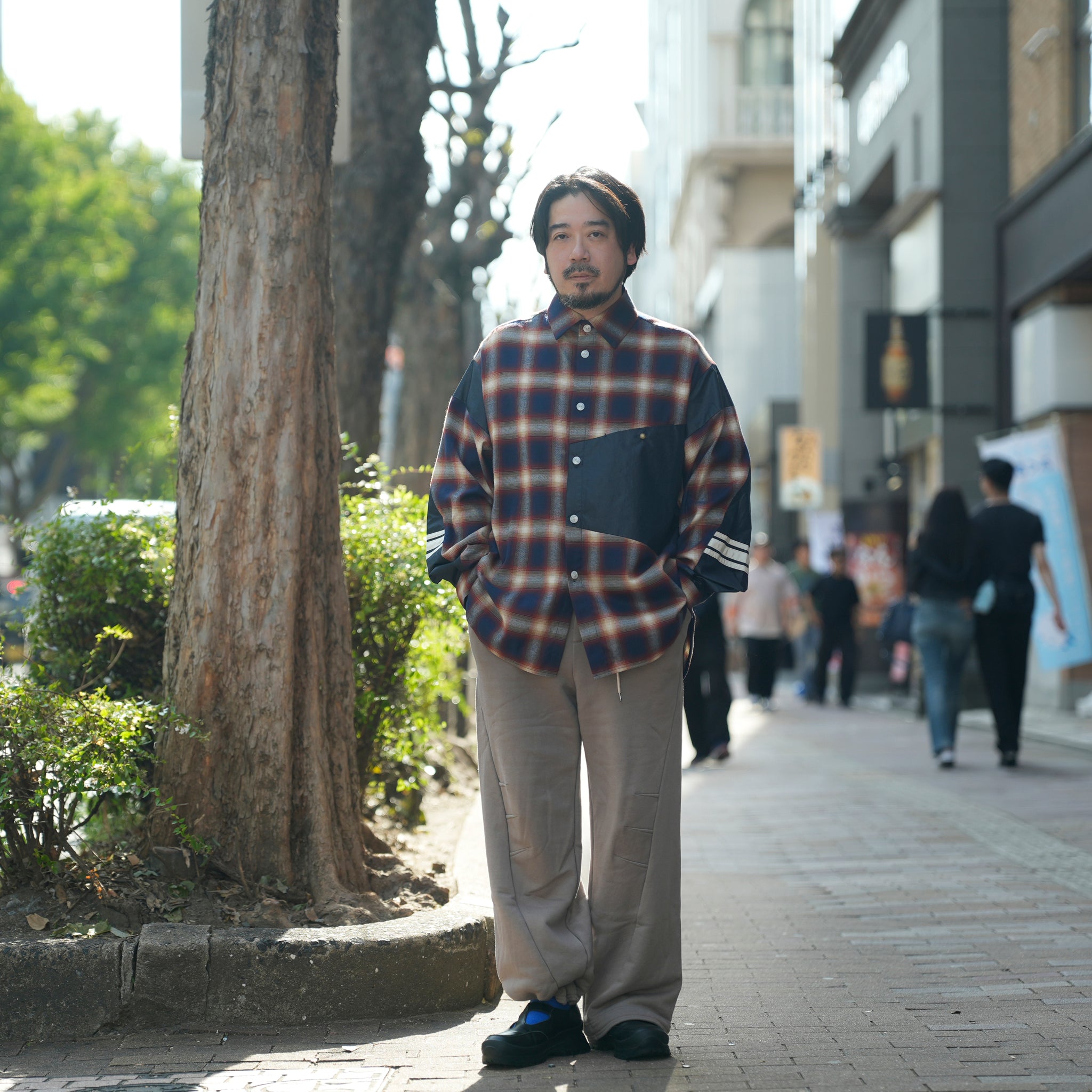 DRAPING SWEAT PANTS | Color_01-Lt.Olive | No_p0773305_01-lt.olive【NASNGWAM_ナスングワム】