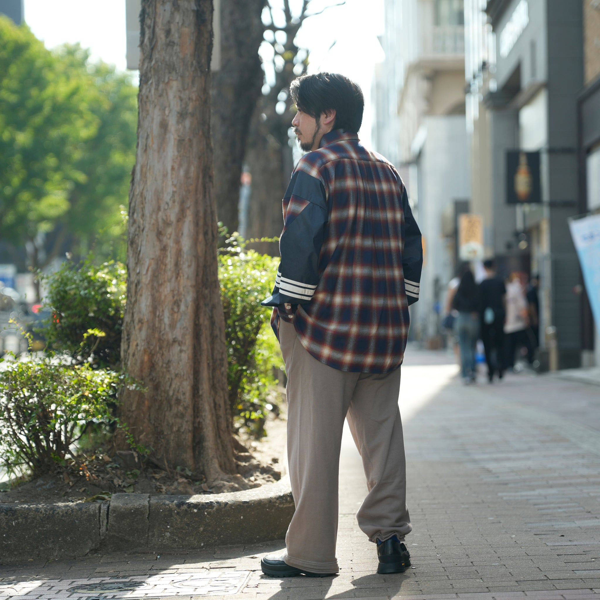 DRAPING SWEAT PANTS | Color_01-Lt.Olive | No_p0773305_01-lt.olive【NASNGWAM_ナスングワム】