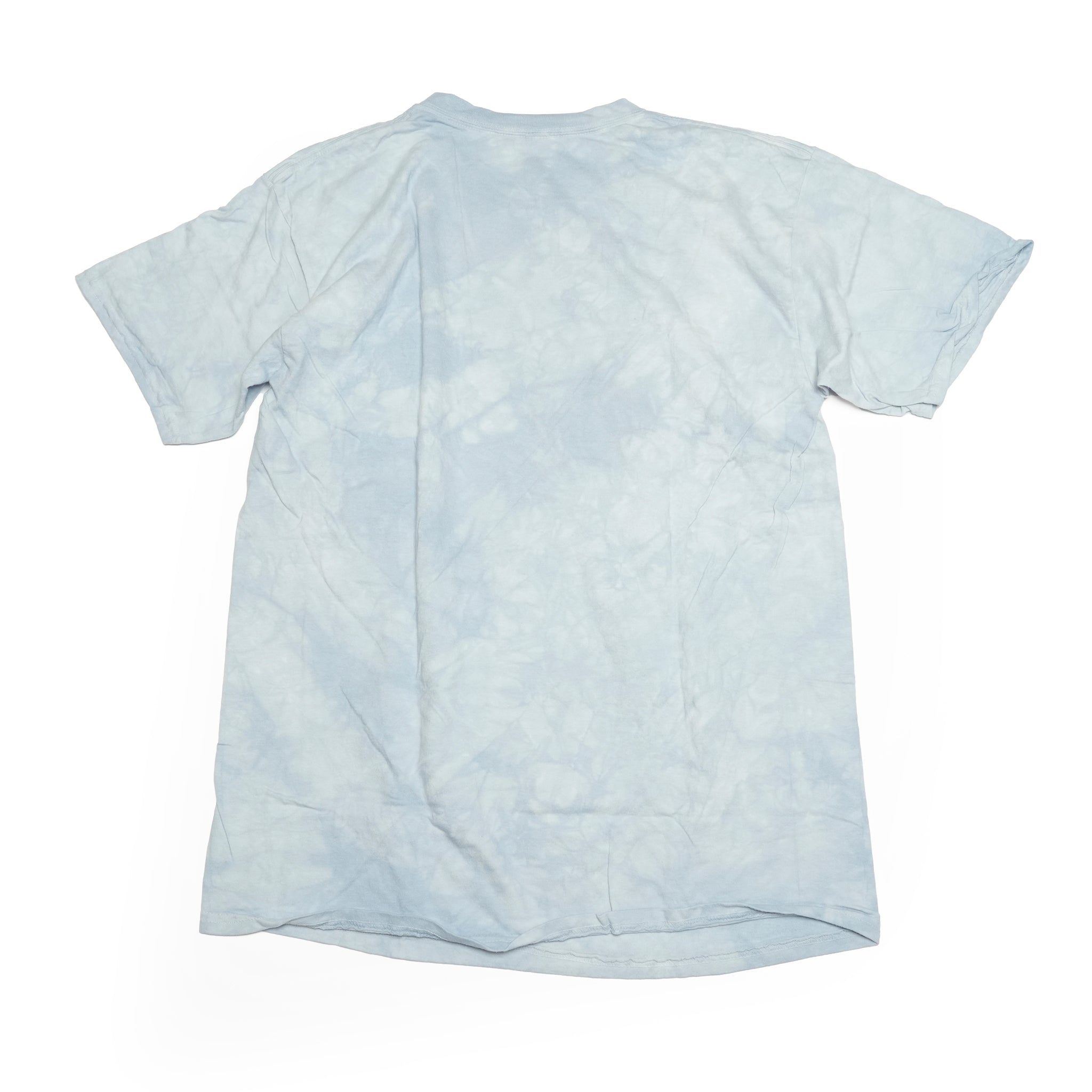 Tie-Dye Dog Selfie Pet  TEE  | Color:Dog Blue | 1049840381【THE MOUNTAIN】【archive】【LIQUID BLUE】【archive】【ネコポス選択可能】【archive】