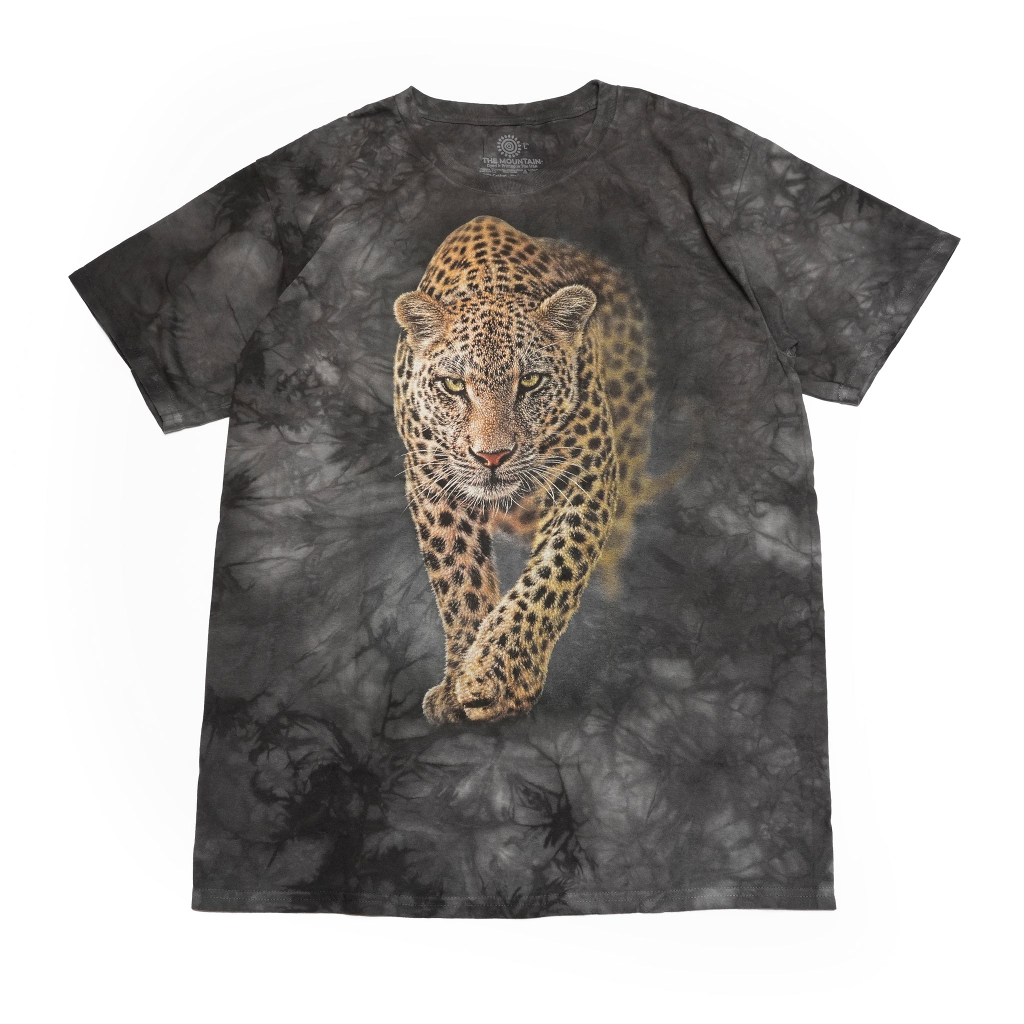 Tie-Dye Savage Zoo TEE | Color:Animal Black | 104944【THE MOUNTAIN】【LIQUID BLUE】