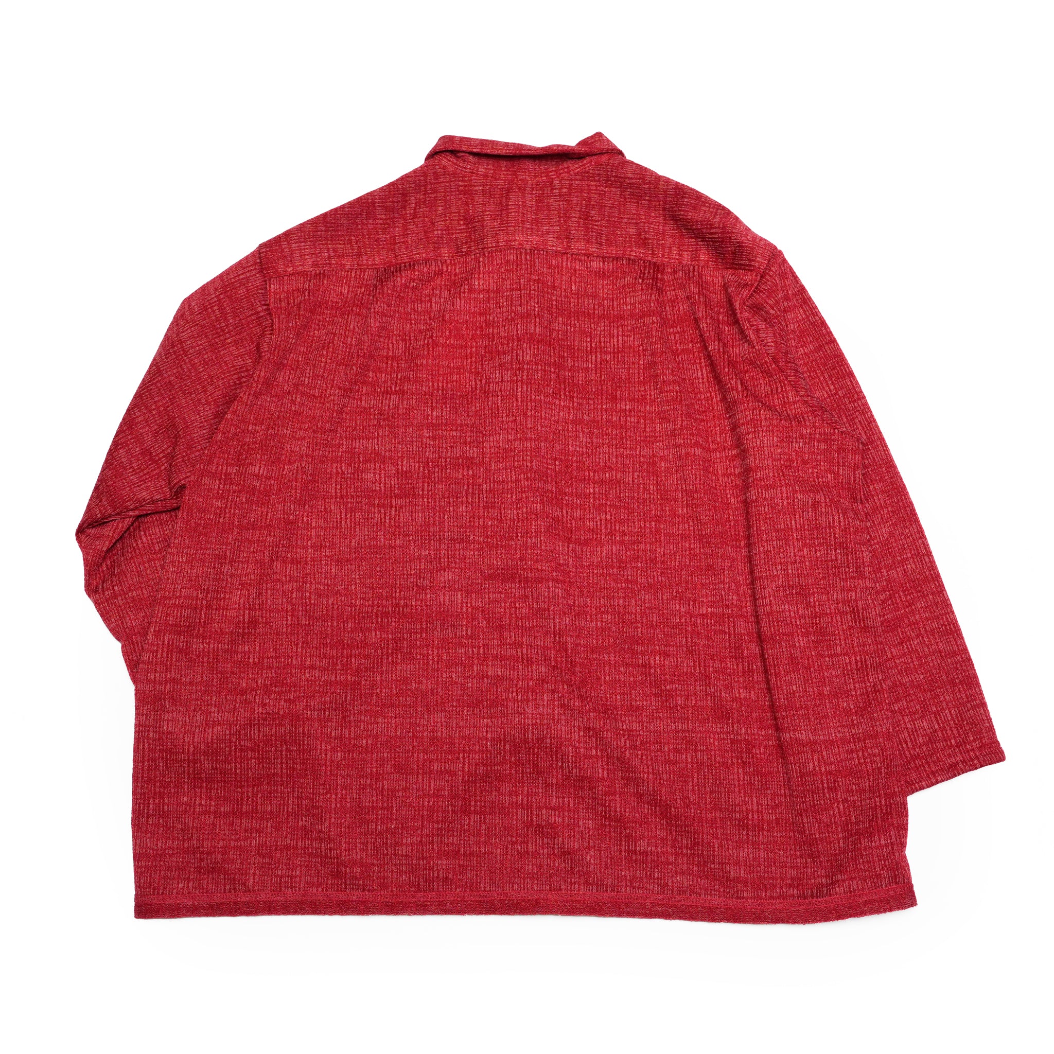 efmm-18_Red | China Knit Shirts | Color:Red【EFFECTEN_エフェクテン】【archive】