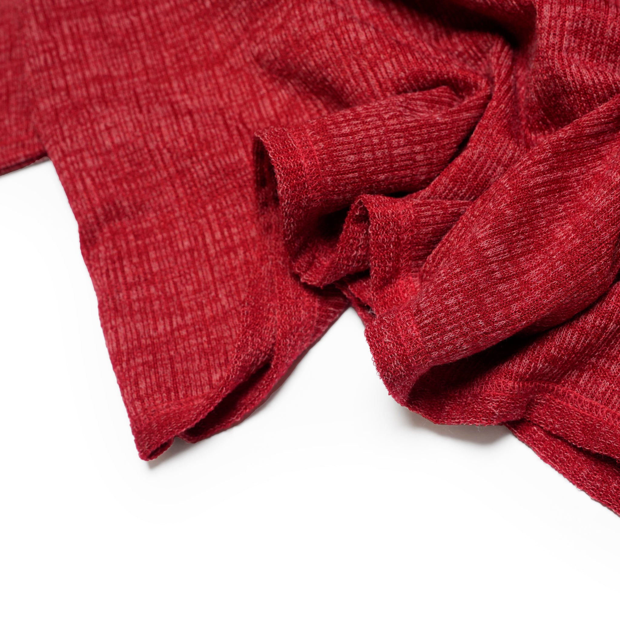 efmm-18_Red | China Knit Shirts | Color:Red【EFFECTEN_エフェクテン】【archive】