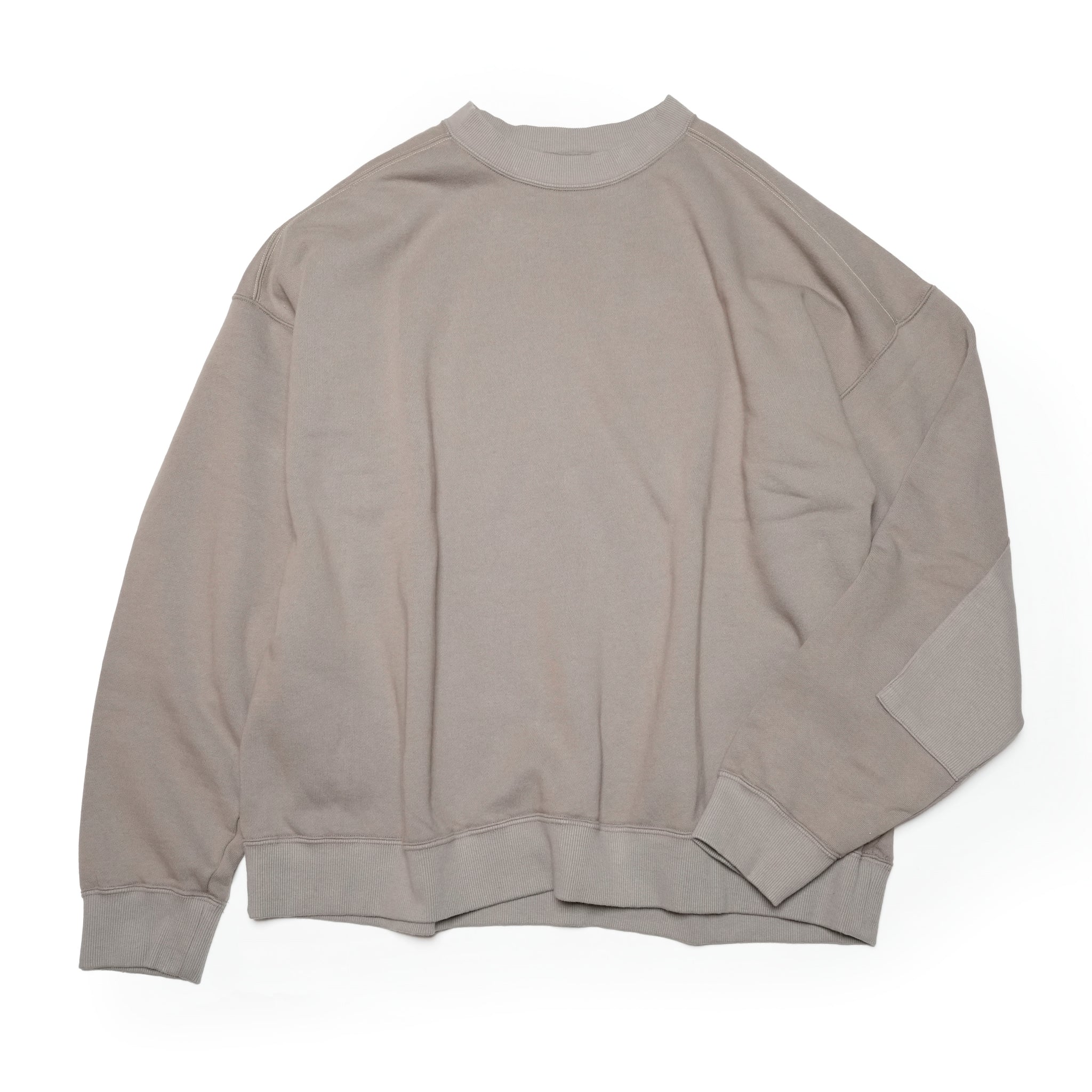 VOO-1192_GRAY | ELVOO PATCH CREW | Color:Gray【VOO_ヴォー】【archive】