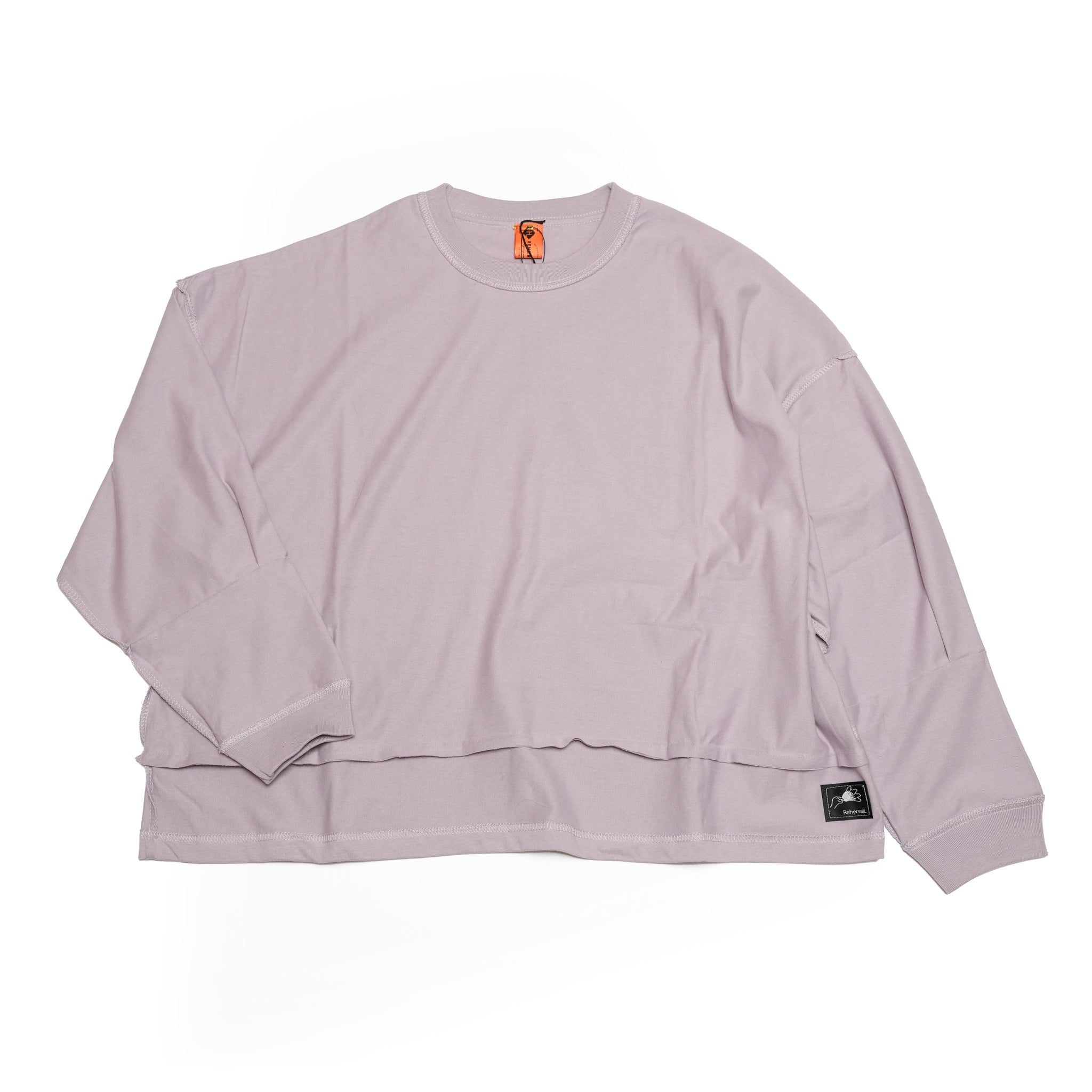 MATE-249 | リバーシブルBIGロンT | Color:Wht/Blk | Size-1【REHERSALL_リハーズオール】