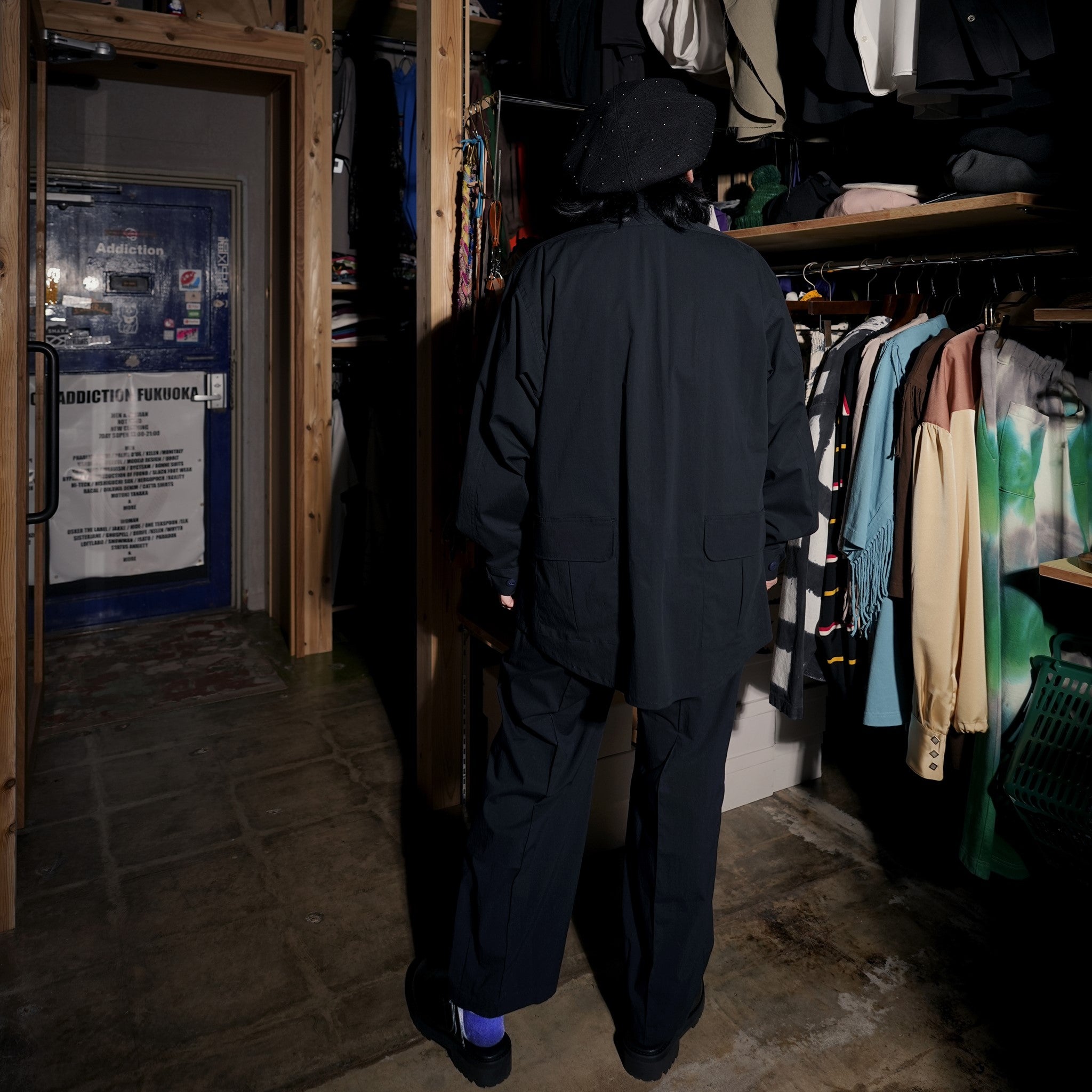 BDU-01_B | BDU 6 POCKET SHIRT-COTTON NYLON | Color:Navy【CATTA_カッタ】【archive】