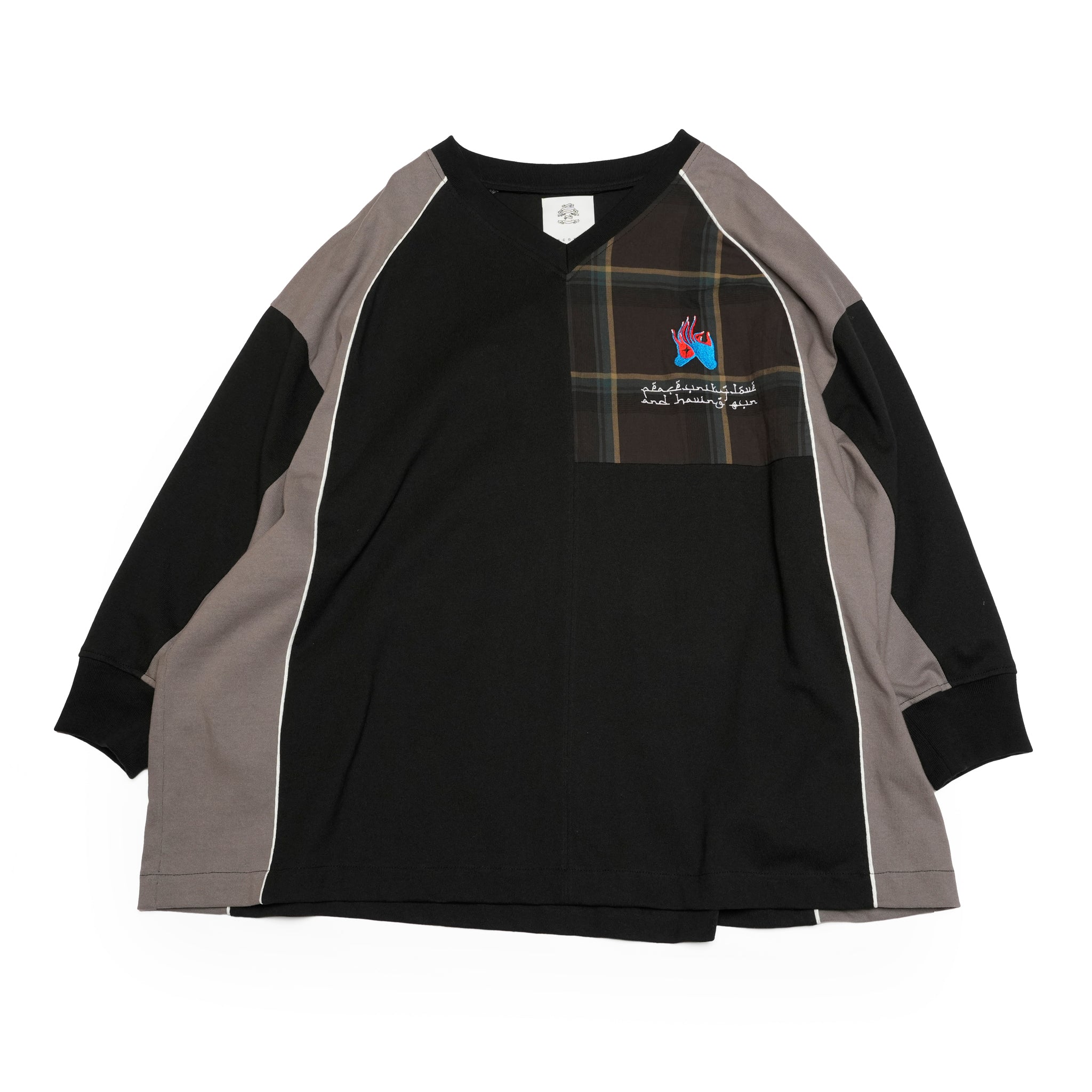 SF25SS-20_Black | Not Uniform Pulover | Color:Black【STOF_ストフ】【archive】