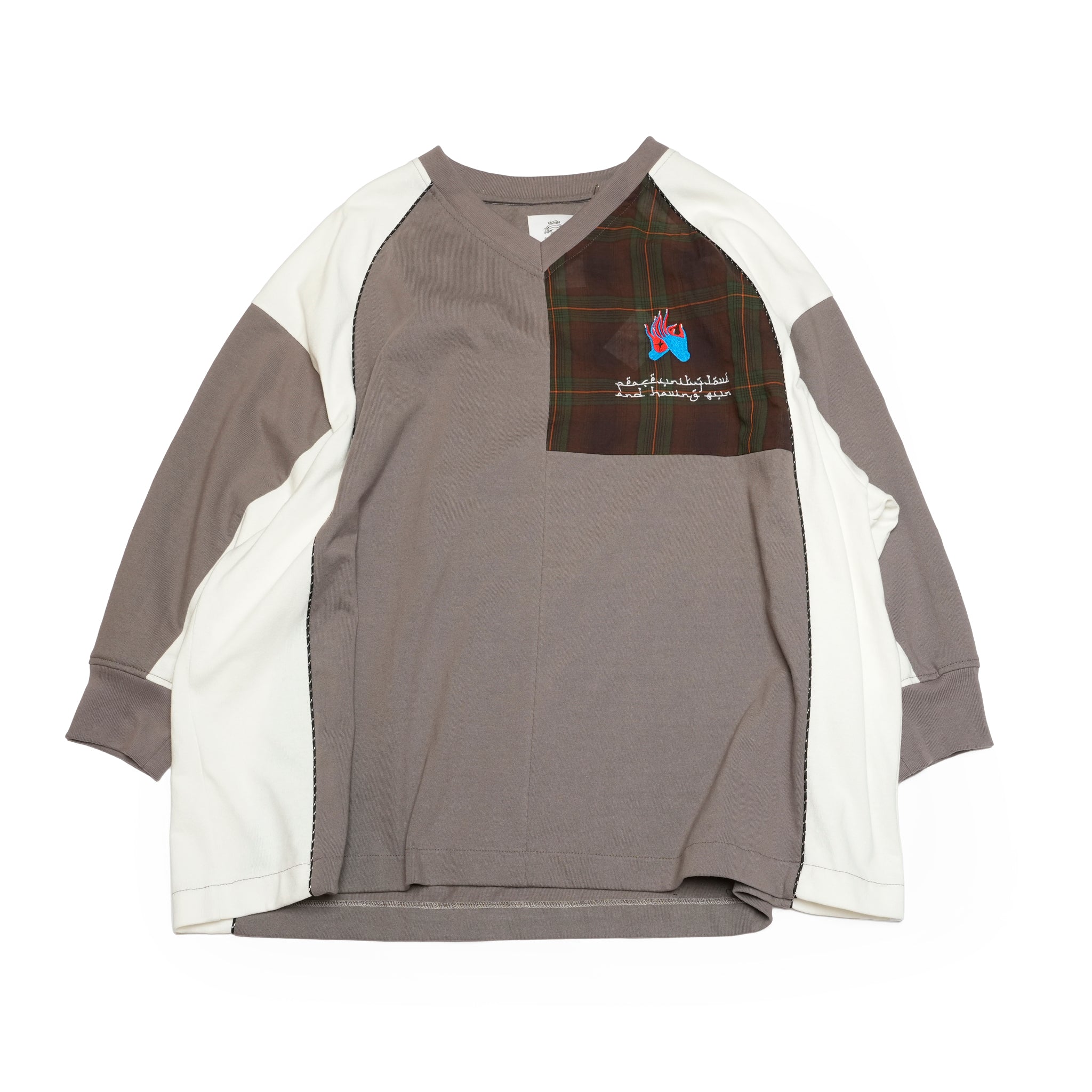 SF25SS-20_ Charcoal | Not Uniform Pulover | Color: Charcoal【STOF_ストフ】【archive】