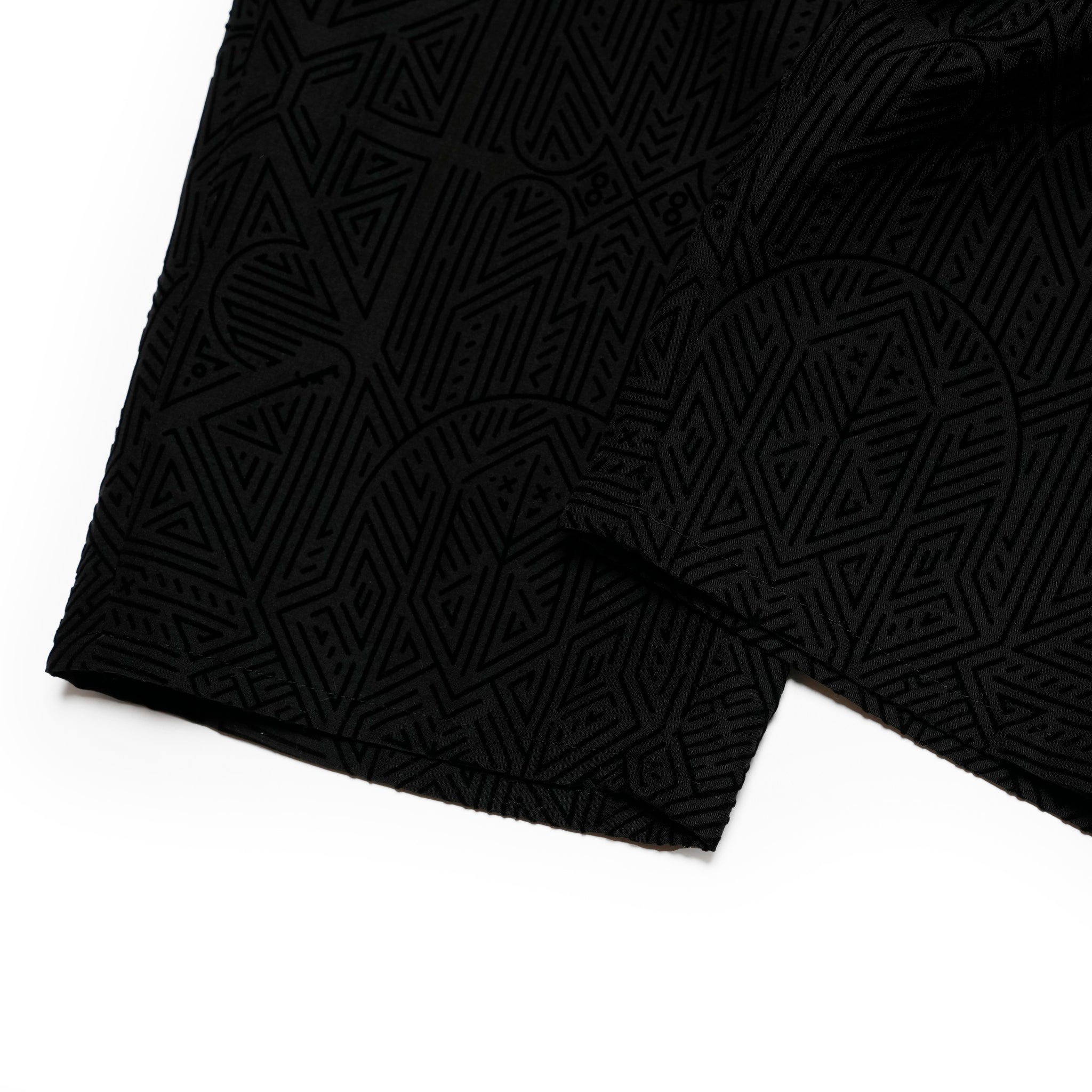 SF25SS-10_Black | Stone Yard Floc Wide Pants | Color:Black【STOF_ストフ】【archive】