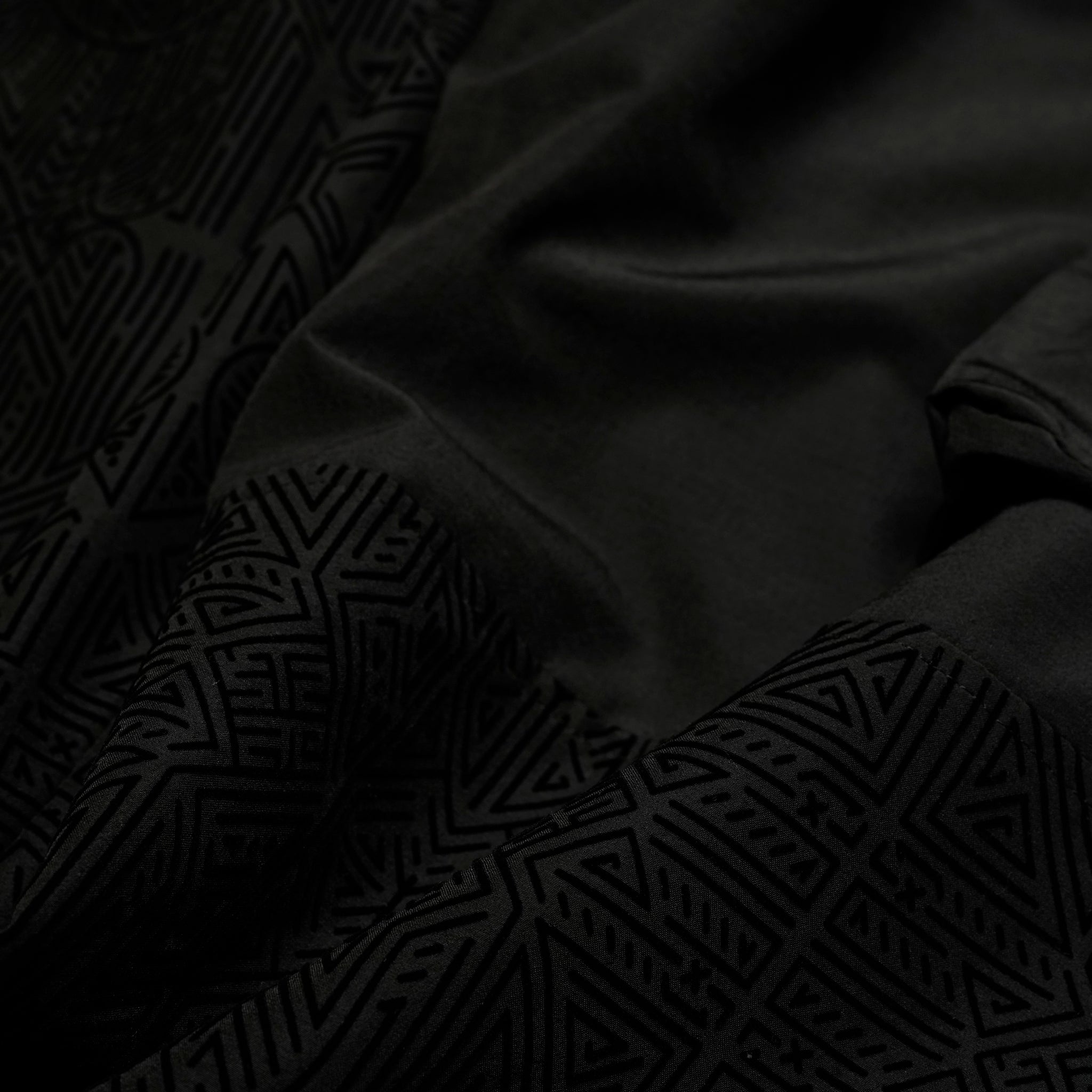 SF25SS-10_Black | Stone Yard Floc Wide Pants | Color:Black【STOF_ストフ】【archive】