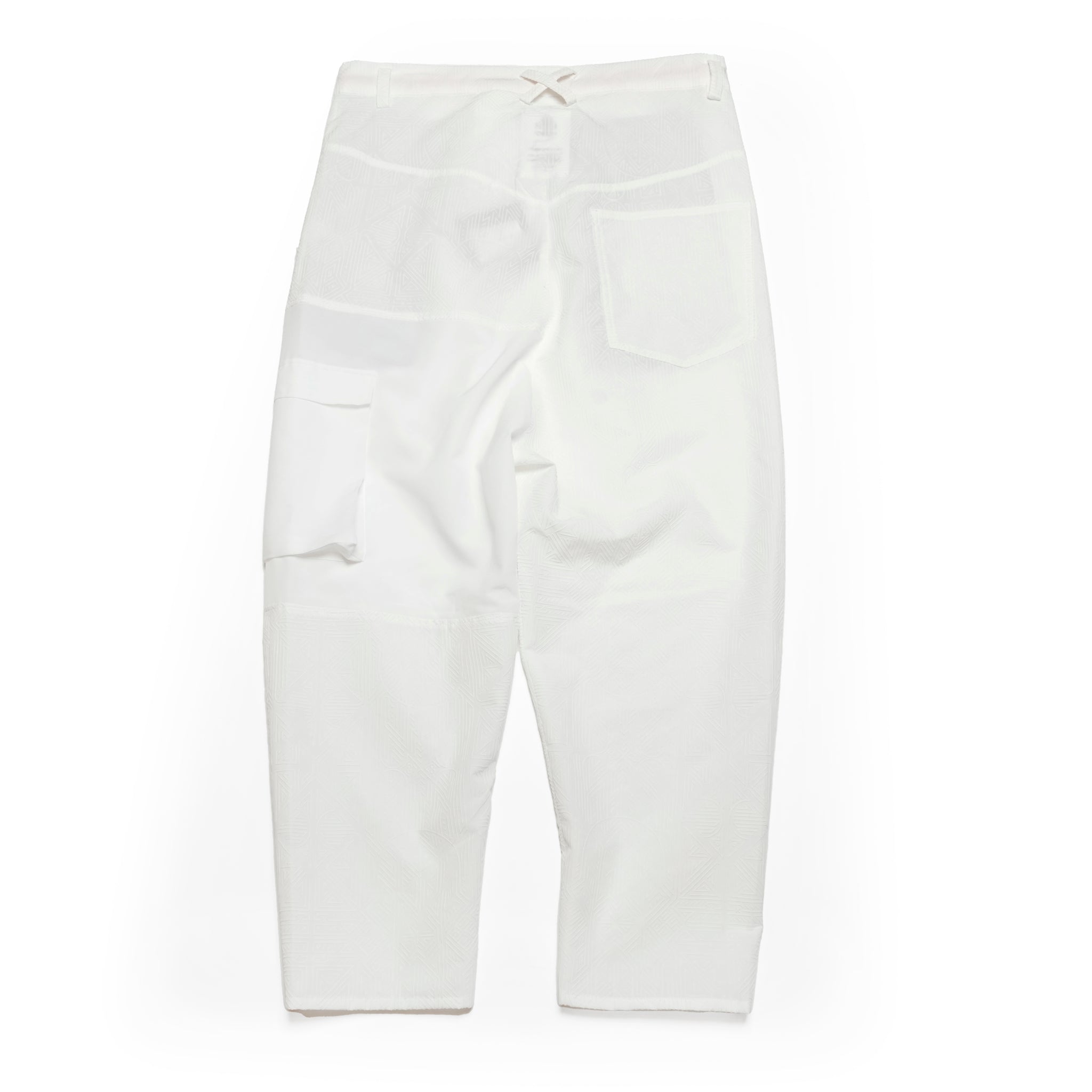 SF25SS-10_White | Stone Yard Floc Wide Pants | Color:White【STOF_ストフ】【archive】