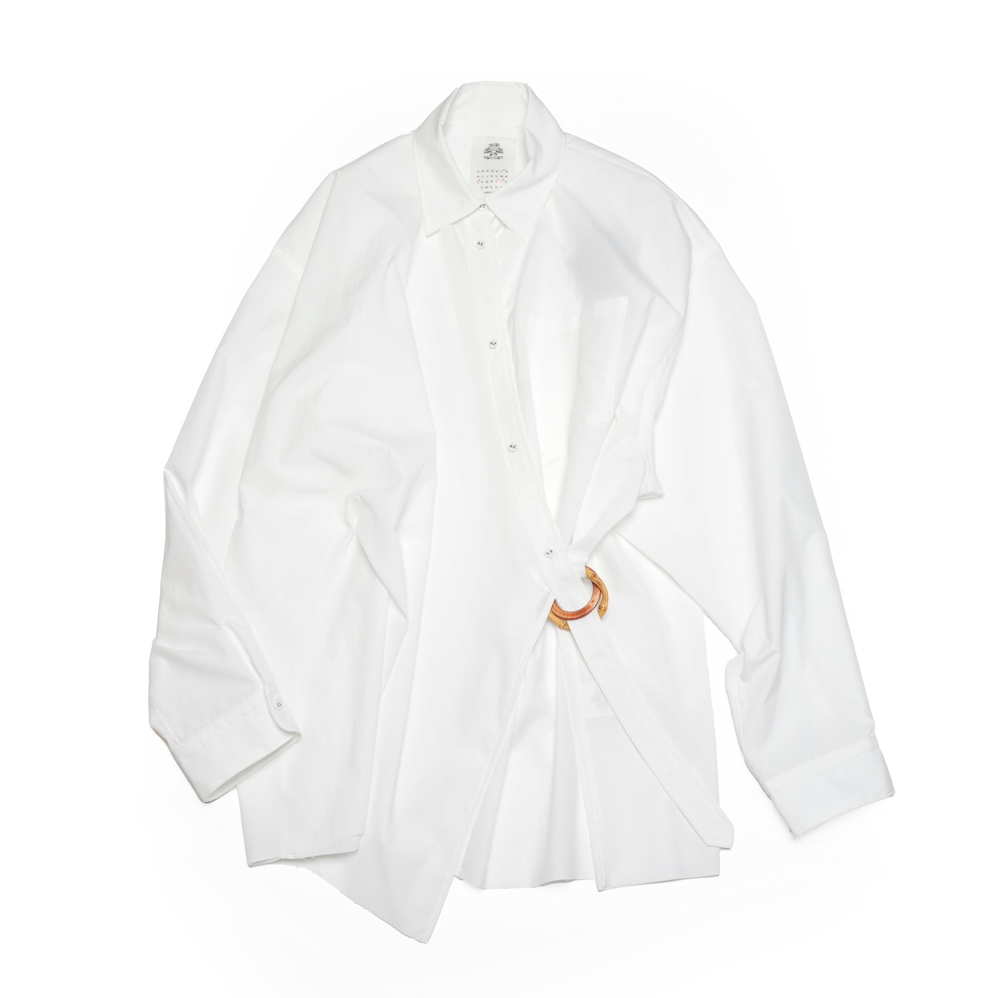 SF25SS-05_White | 37.5® SAMUE Shirt | Color:White【STOF_ストフ】【archive】