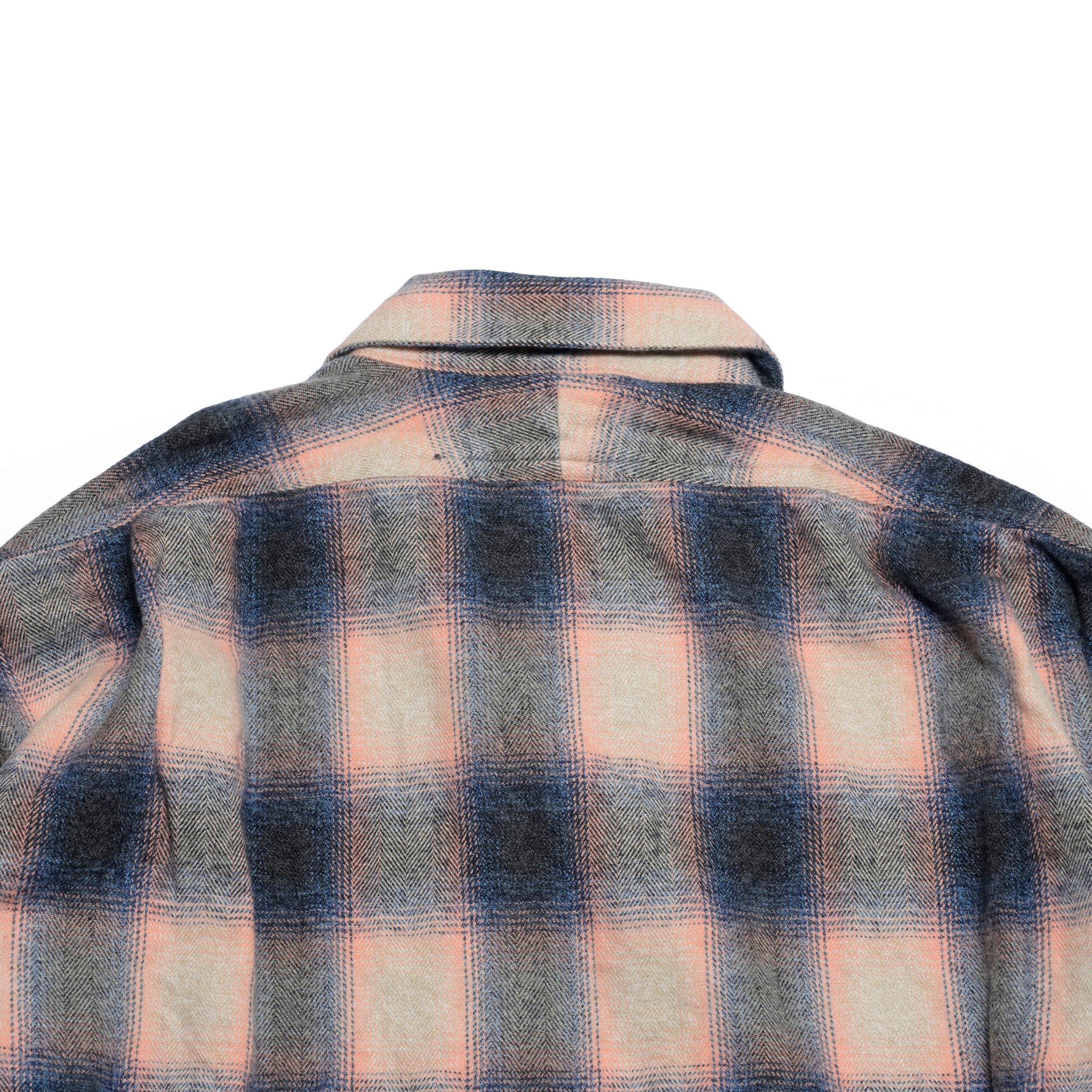 W POCKET SHIRT-OMBRE CHECK | Color_Pink | No_wp-03_pink【CATTA_カッタ】
